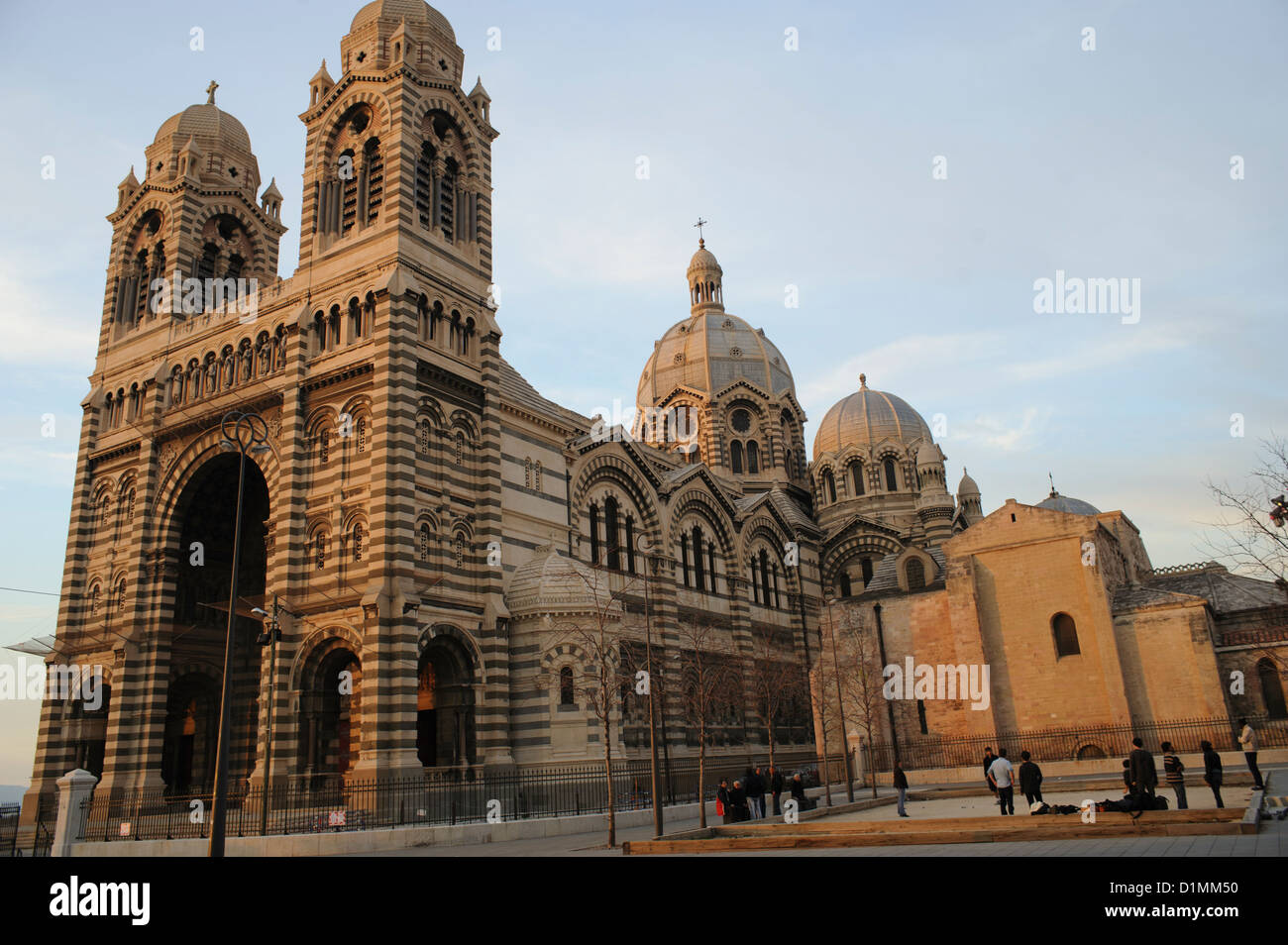 Cathédrale de Marseille Banque D'Images