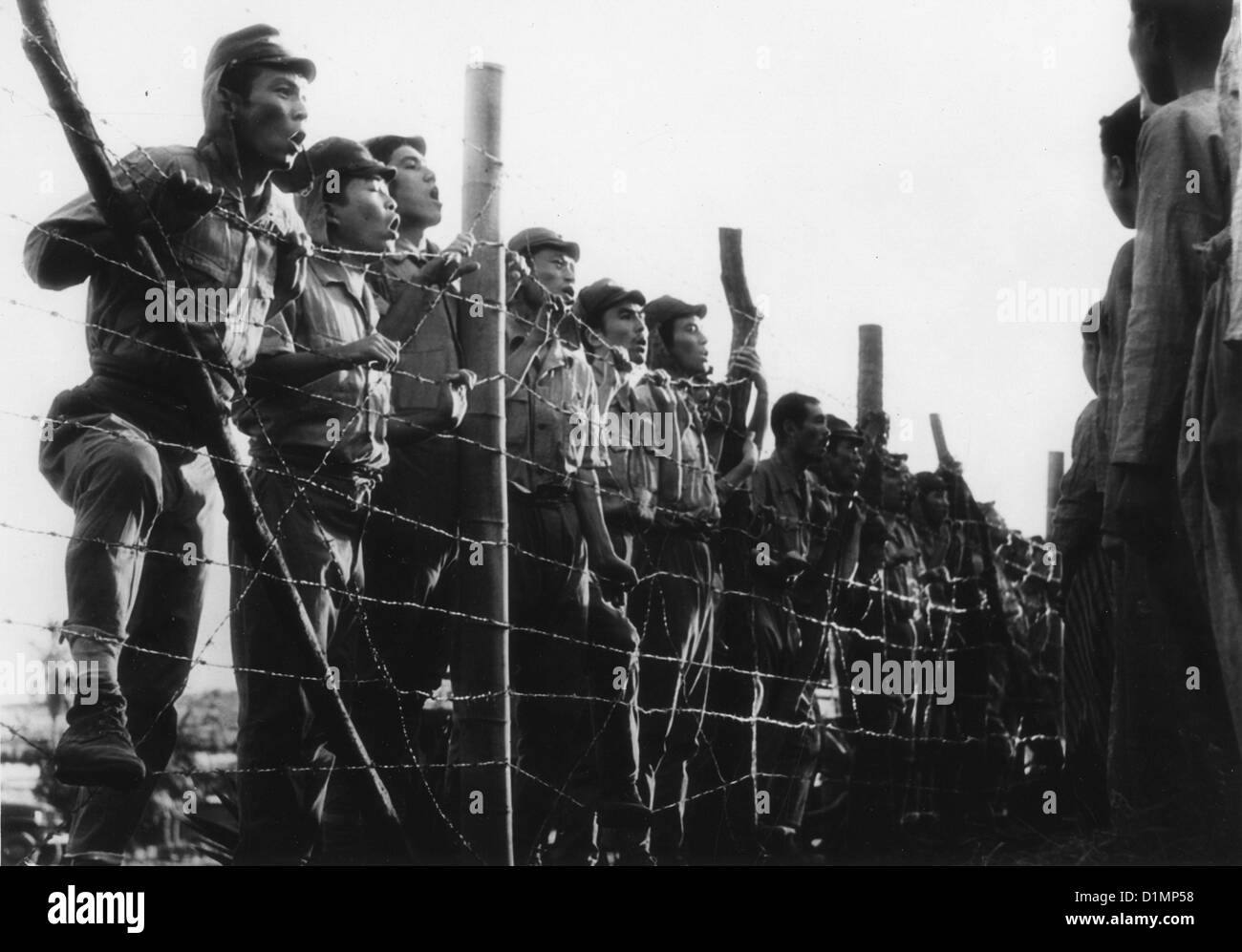 Freunde Bis Zum letzten Biruma No Tategoto Szenenbild -- Banque D'Images