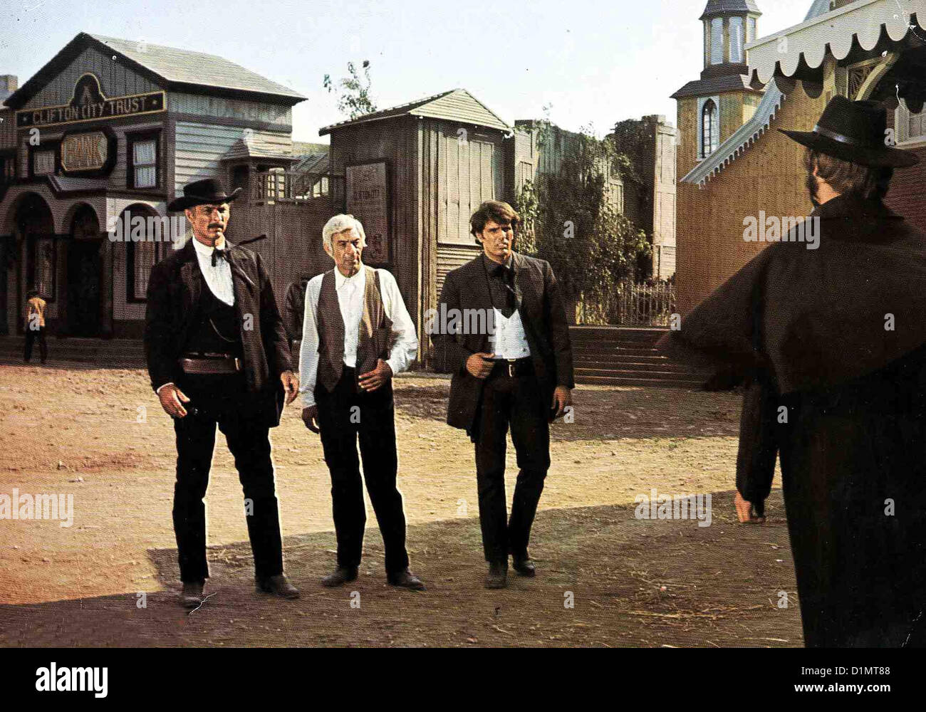 Der tod Ritt Dienstags Giorni Dell'Ira, J'Lee Van Cleef, ?, Giuliano Gemma *** *** Légende Locale 1967 -- Banque D'Images