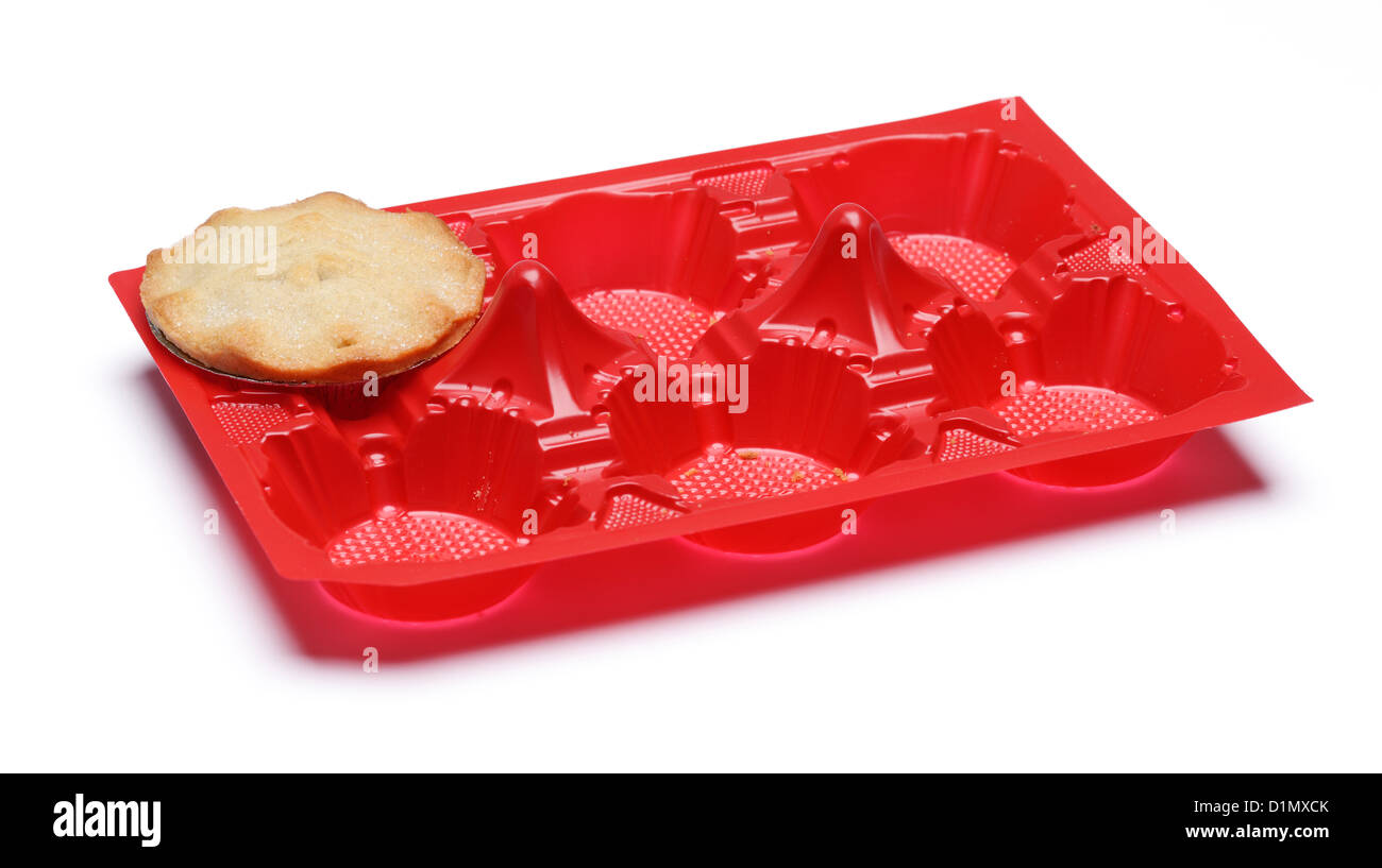 Le dernier Noël mince pie Banque D'Images