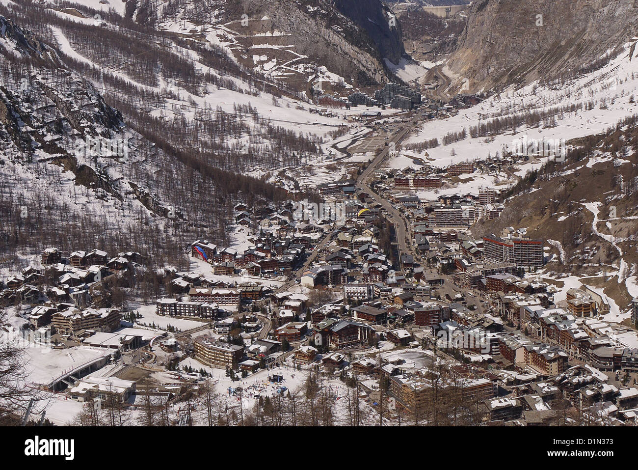 Val d’Isère Banque D'Images