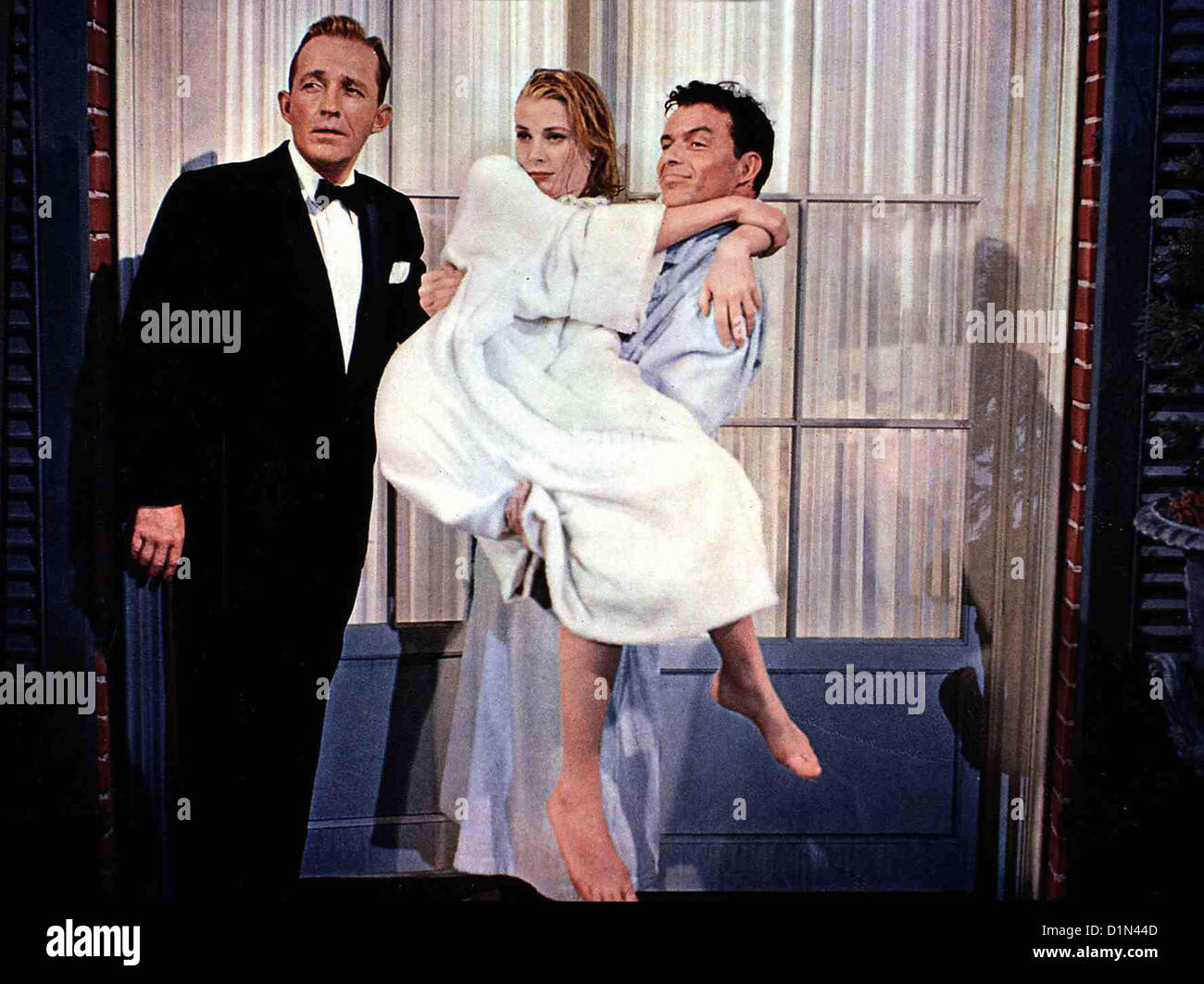 Die Oberen Zehntausend haute société Bing Crosby, Grace Kelly, Frank Sinatra Die reiche Tracy Lord (Grace Kelly) kann sich Banque D'Images