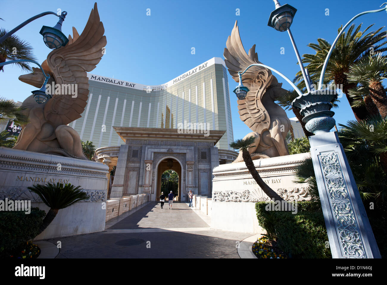 L'hôtel Mandalay Bay Resort And Casino Las Vegas NEVADA USA Banque D'Images