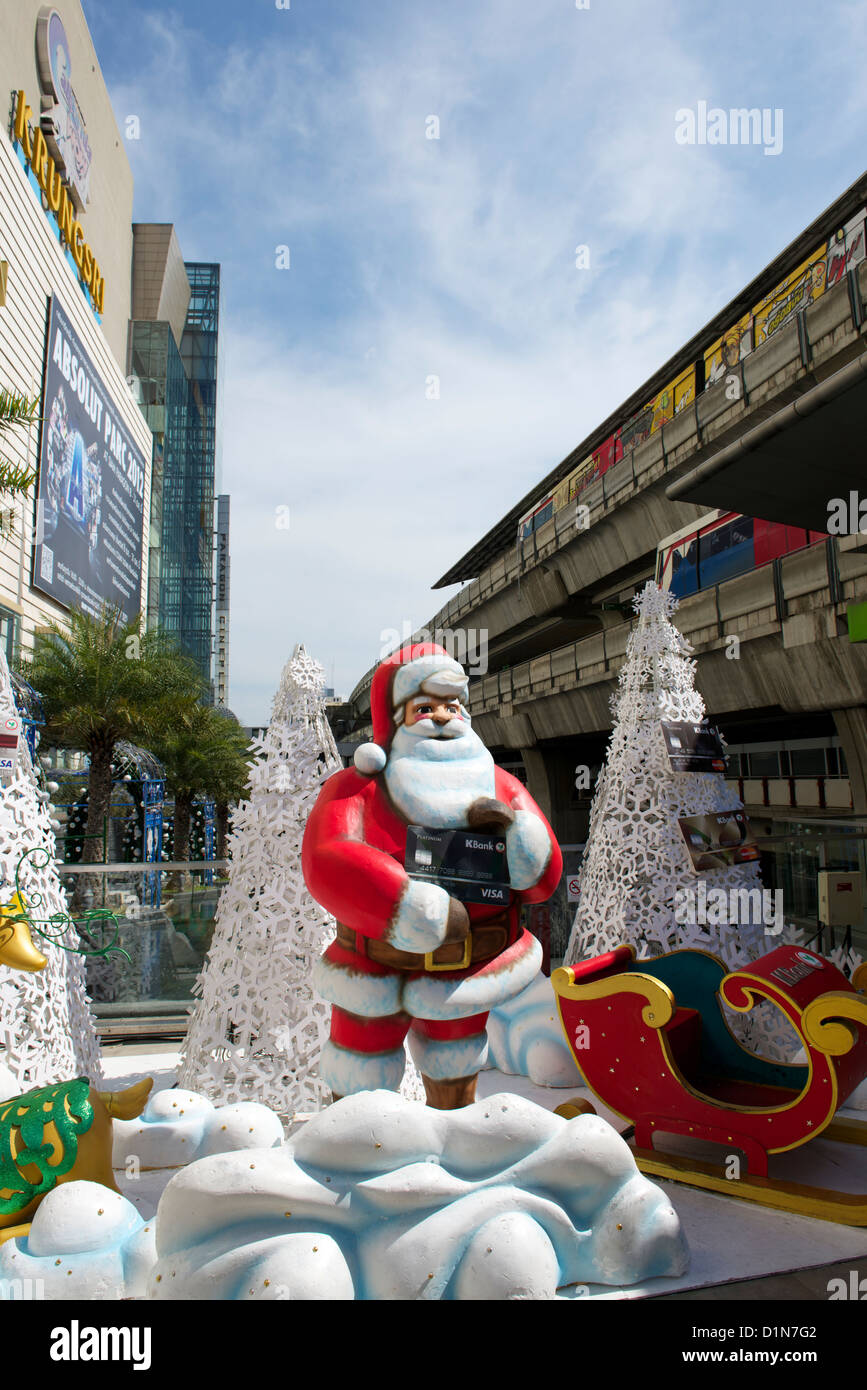 Noël à Bangkok Banque D'Images