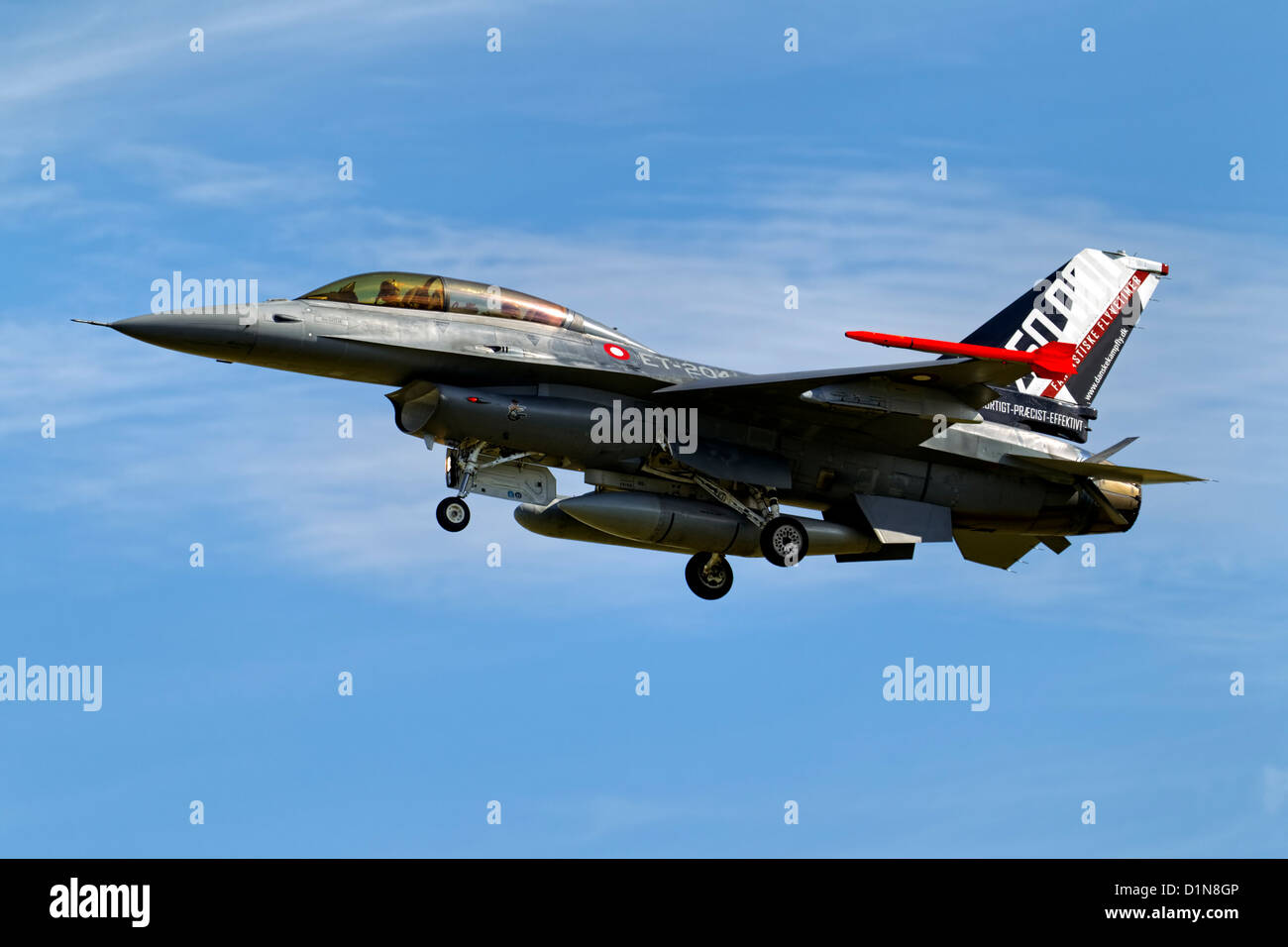 General Dynamics (SABCA) F-16BM Fighting Falcon (401) ET 204 terres Danish Air Force à Yeovilton 2010 Journée de l'Air International Banque D'Images