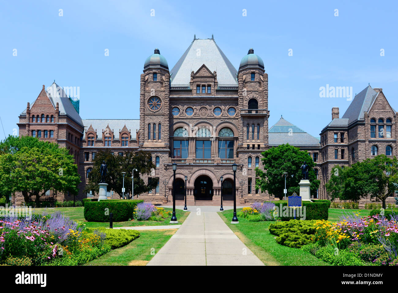 L'Assemblée législative Queen's Park Toronto (Ontario) Canada Capitale Banque D'Images
