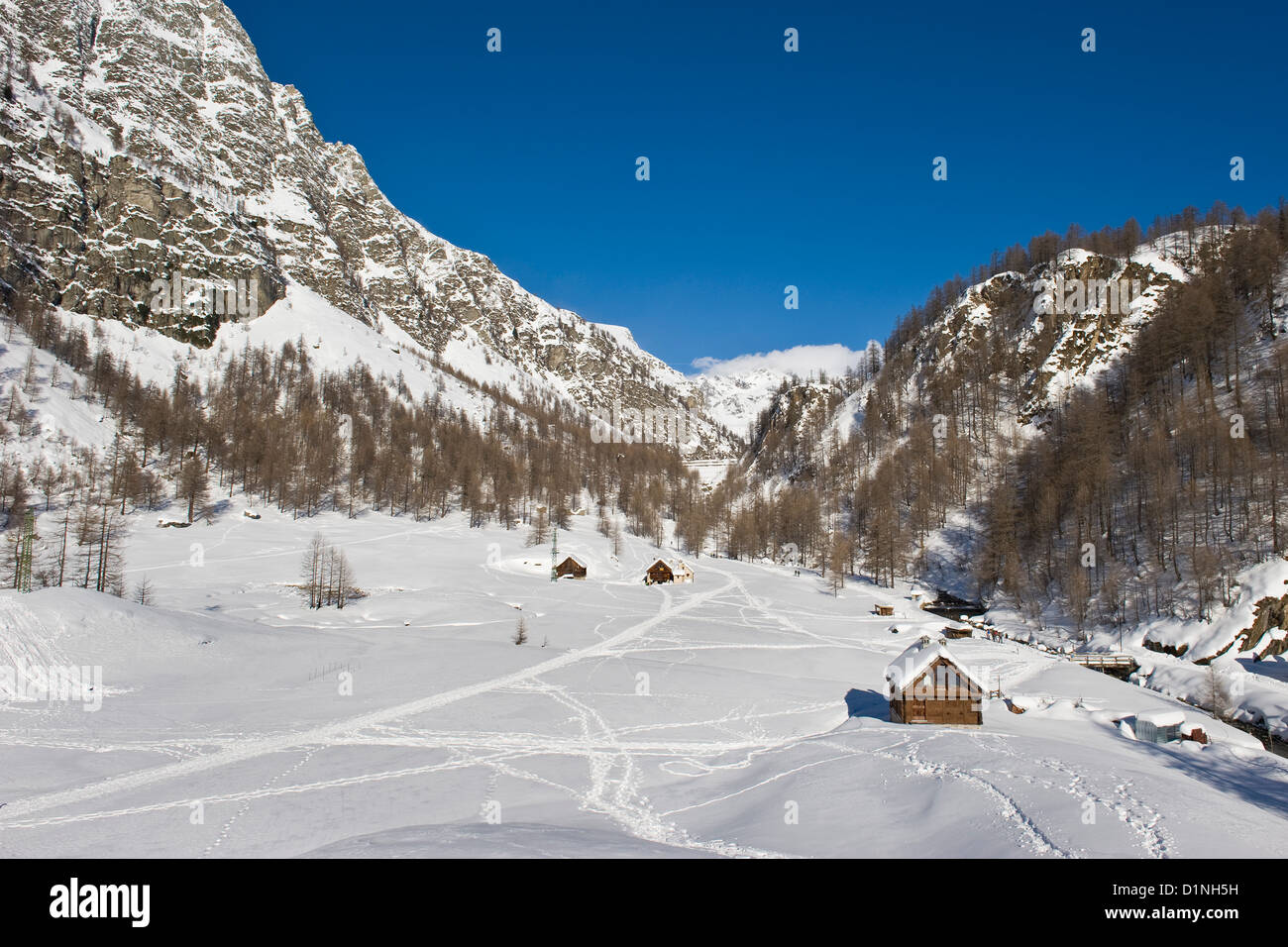 L'Italie, Piémont, Alpe Devero Banque D'Images