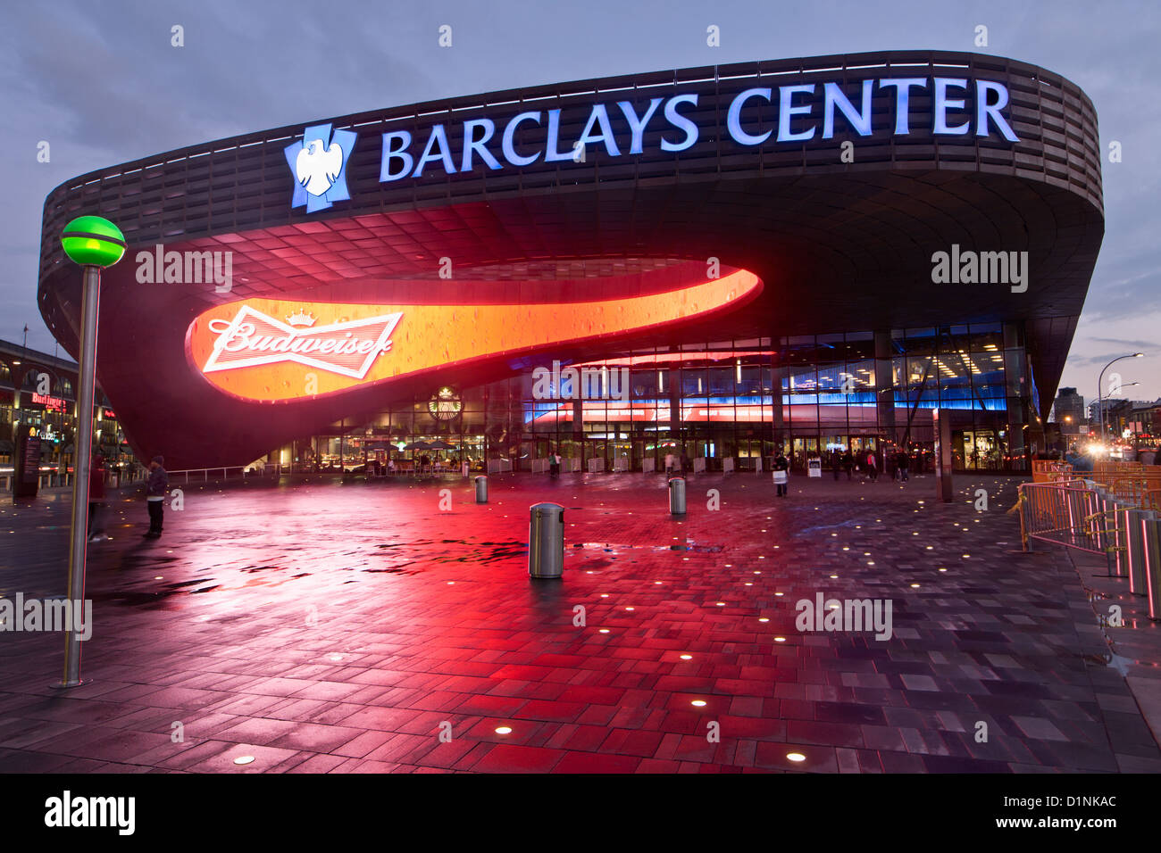 Barclays Center est une salle omnisports, ouvert 2012 à Brooklyn, New York Banque D'Images