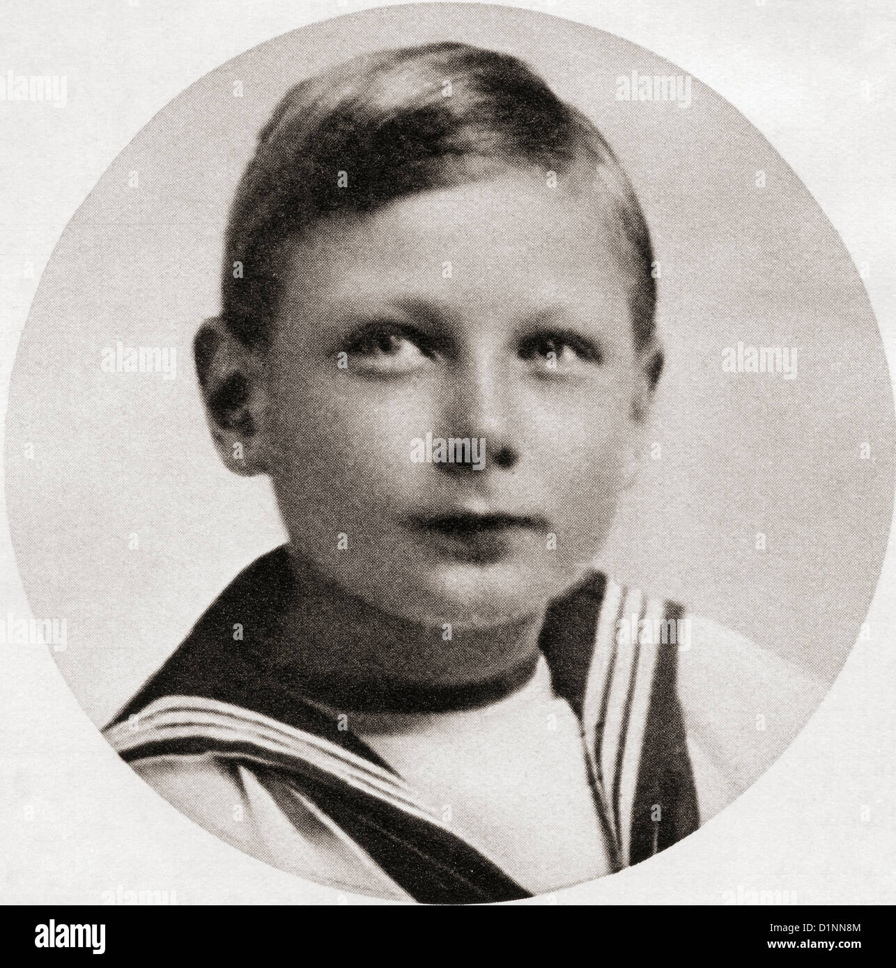 Le prince Jean, 1905 - 1919. Membre de la famille royale britannique, le plus jeune fils du roi George V et la reine Mary. Banque D'Images