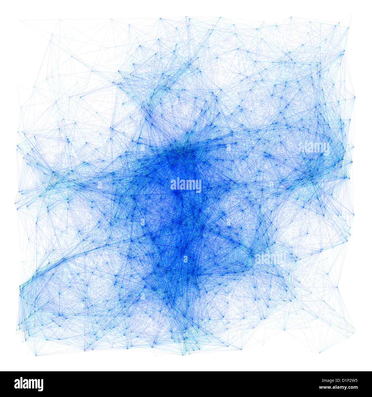Figure Lissajous, artwork Banque D'Images