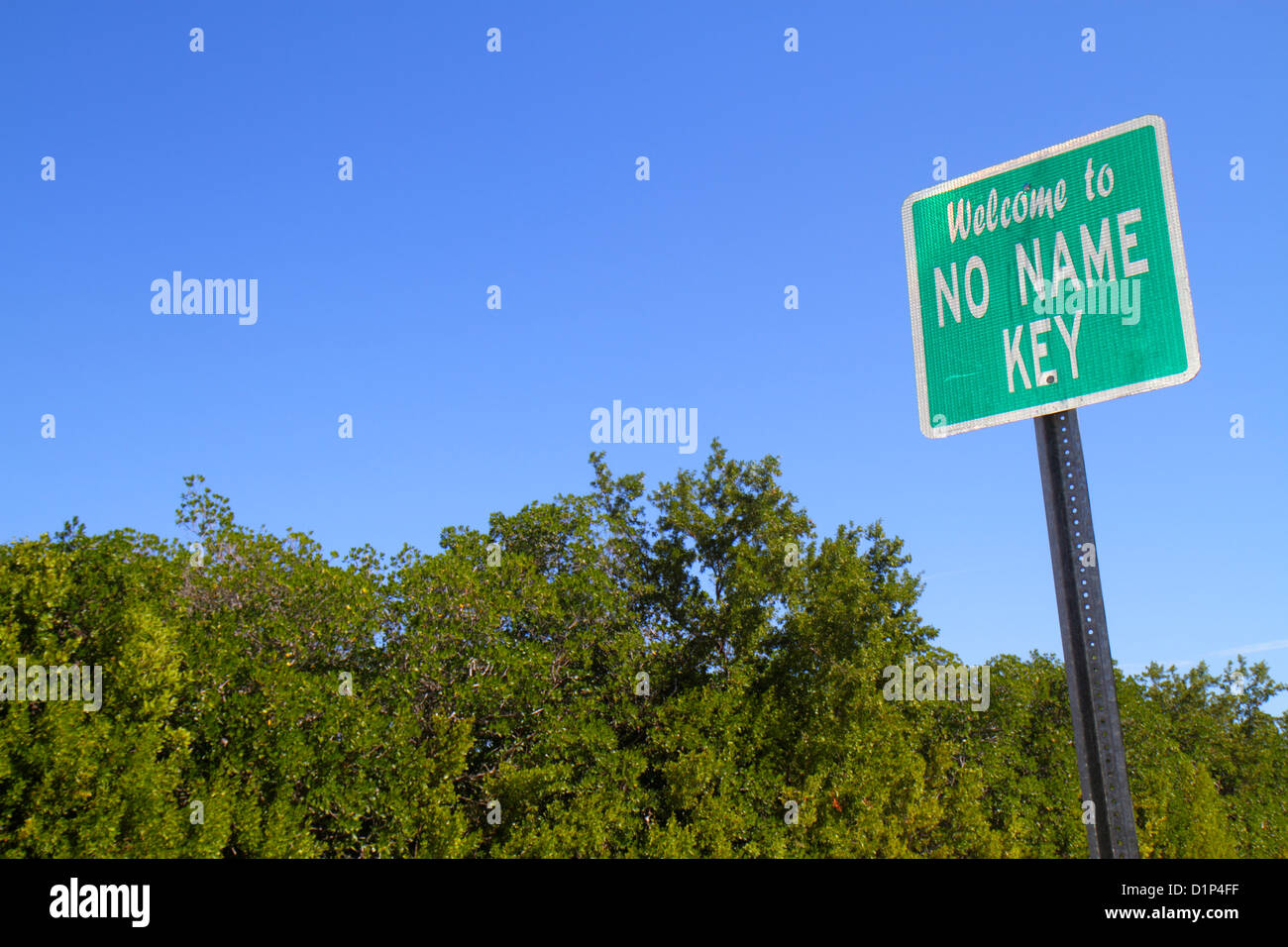 Florida Florida Keys,No Name Key,sign,logo,mangrove,arbres,visiteurs Voyage tourisme touristique sites touristiques culture culturelle, vacances Banque D'Images