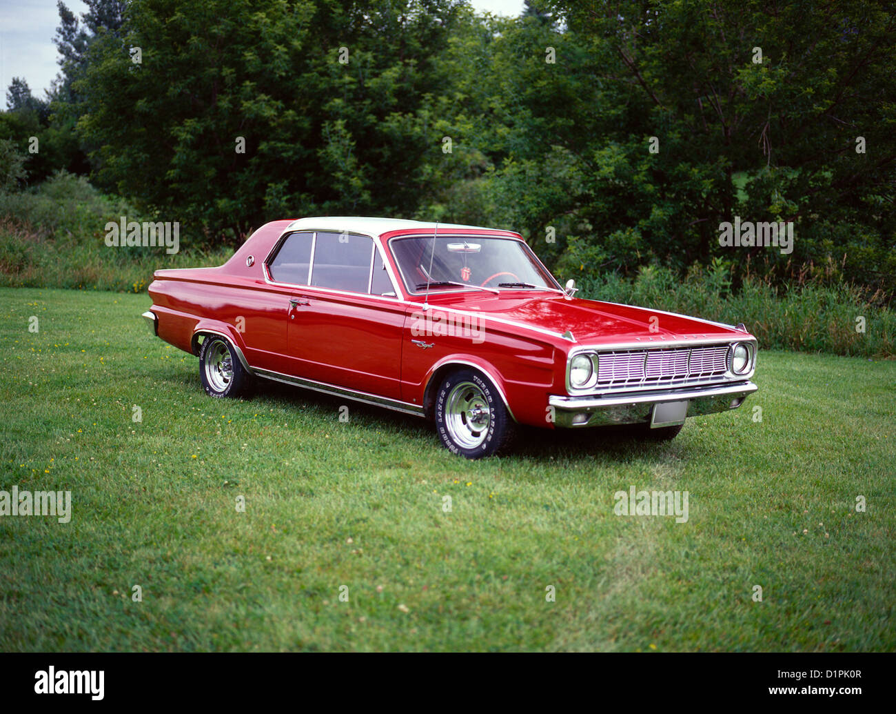 1966 Plymouth Valiant Banque D'Images
