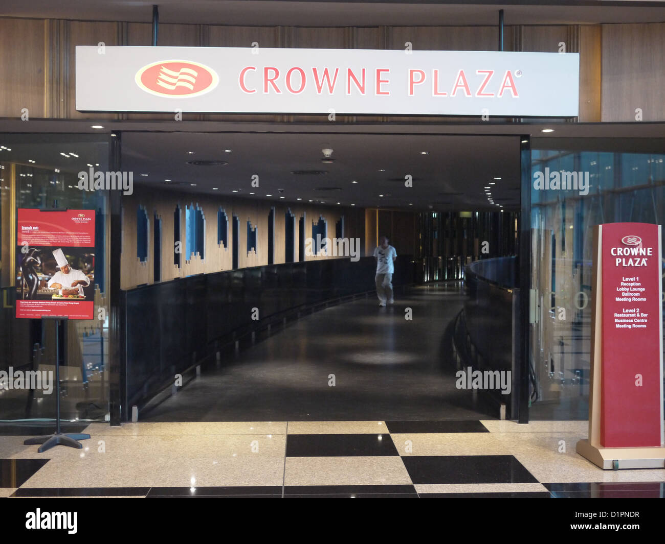 Crowne Plaza Hotel Singapore Banque D'Images
