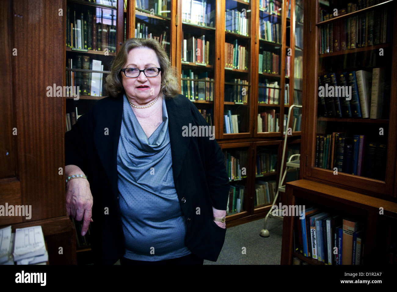 L'écrivain Jean M. Auel. Auteur de la série Les enfants de la Terre, une série de 6 livres, le dernier publié le 29 mars 2011. Banque D'Images