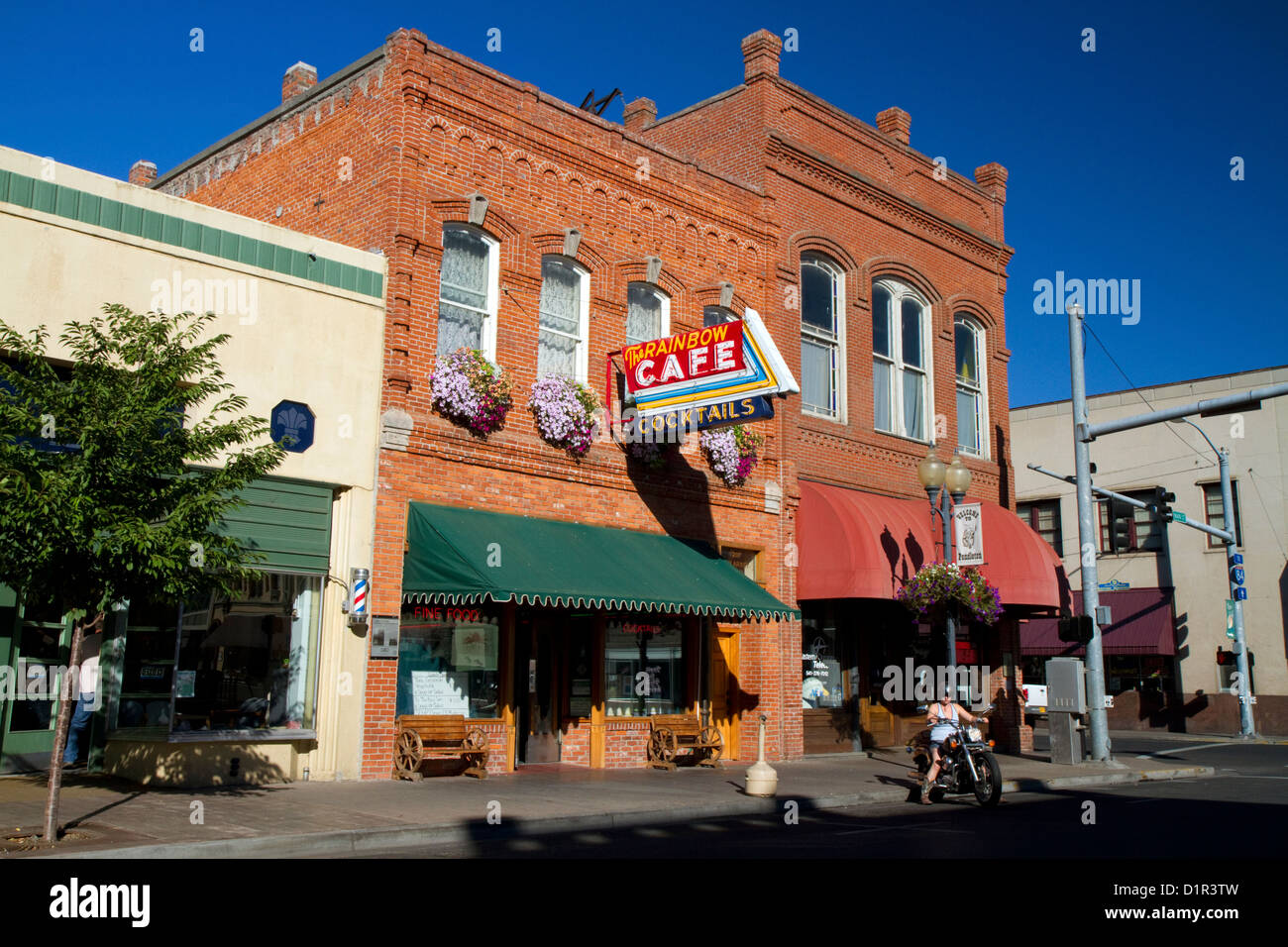 Le centre-ville de Pendleton, Oregon, USA. Banque D'Images