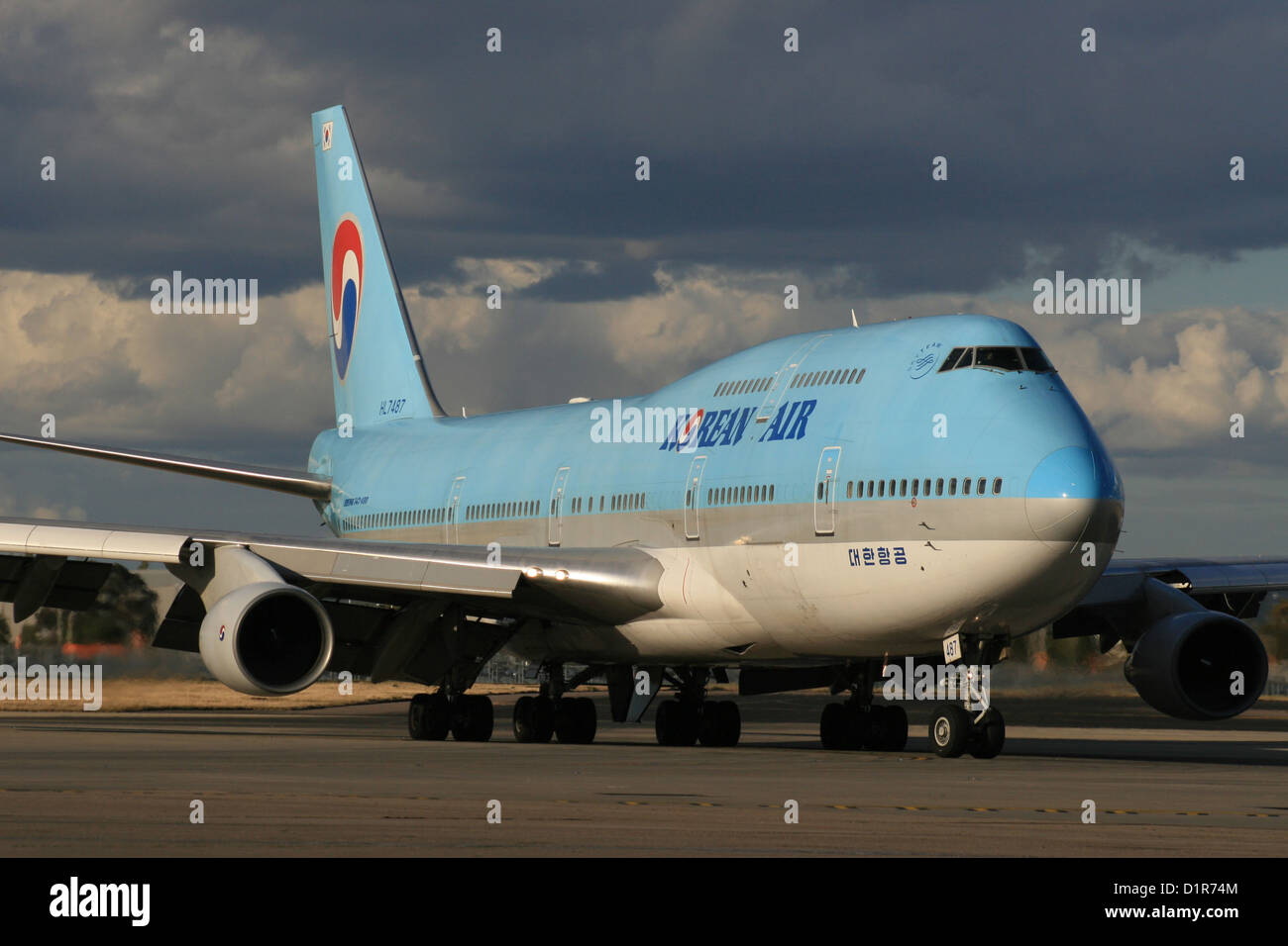 KOREAN AIRLINES BOEING 747 400 Banque D'Images