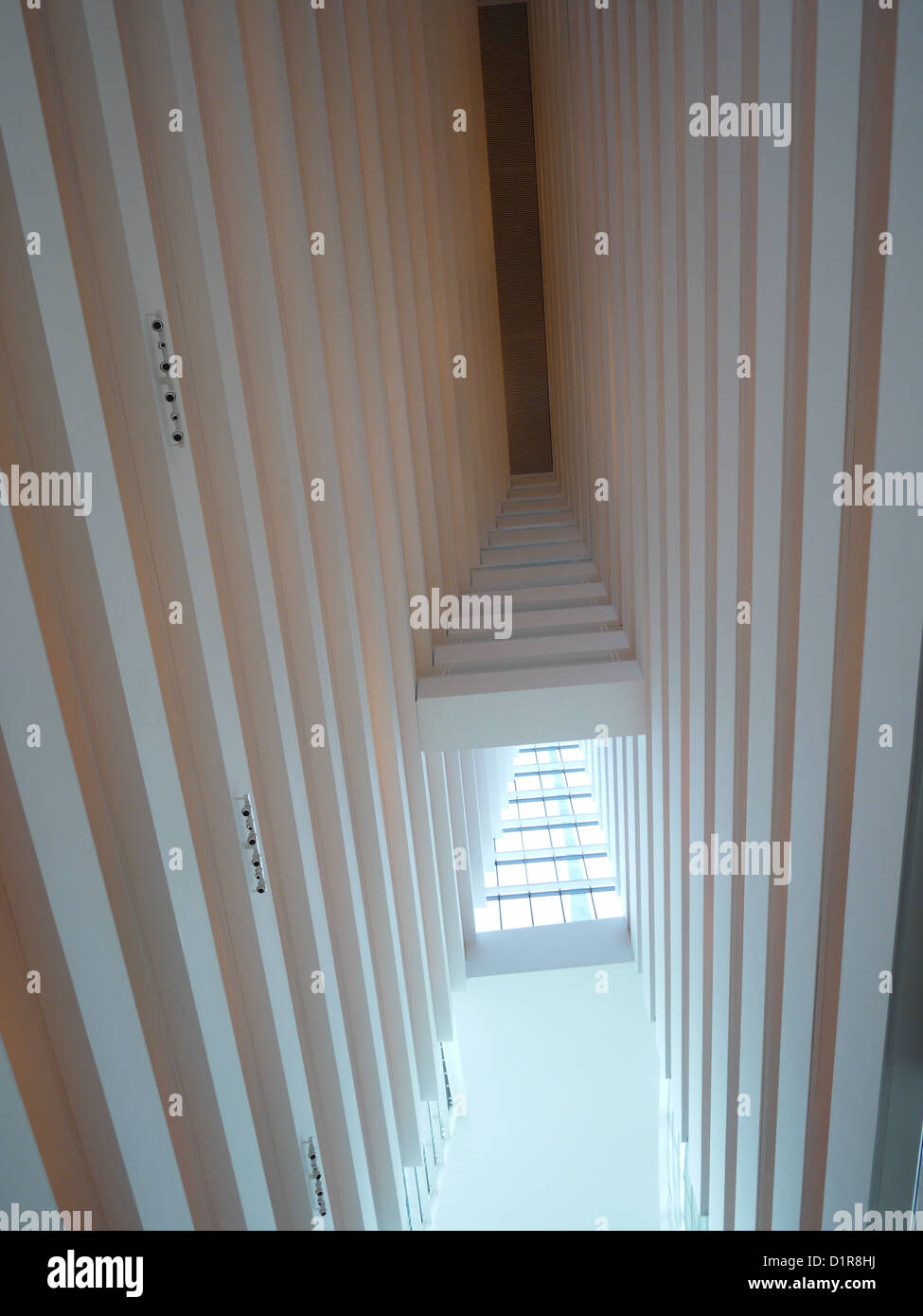 Design inspiré de cartes de Moshe Safdie Banque D'Images