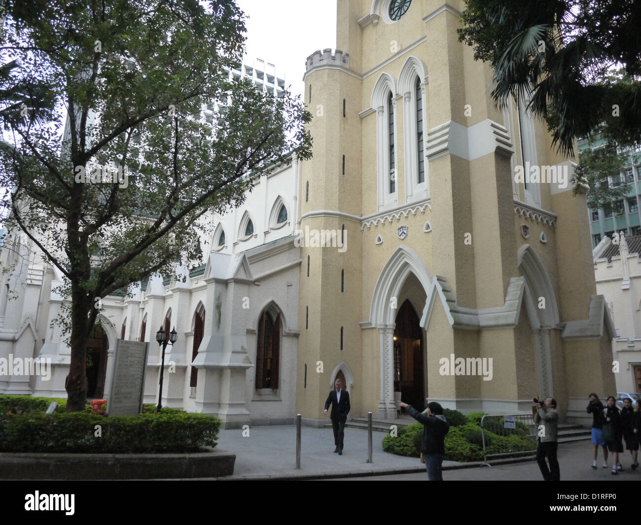 Cathédrale Saint-Jean à Hong Kong Banque D'Images Cathédrale Saint-Jean à Hong Kong Banque D'Images