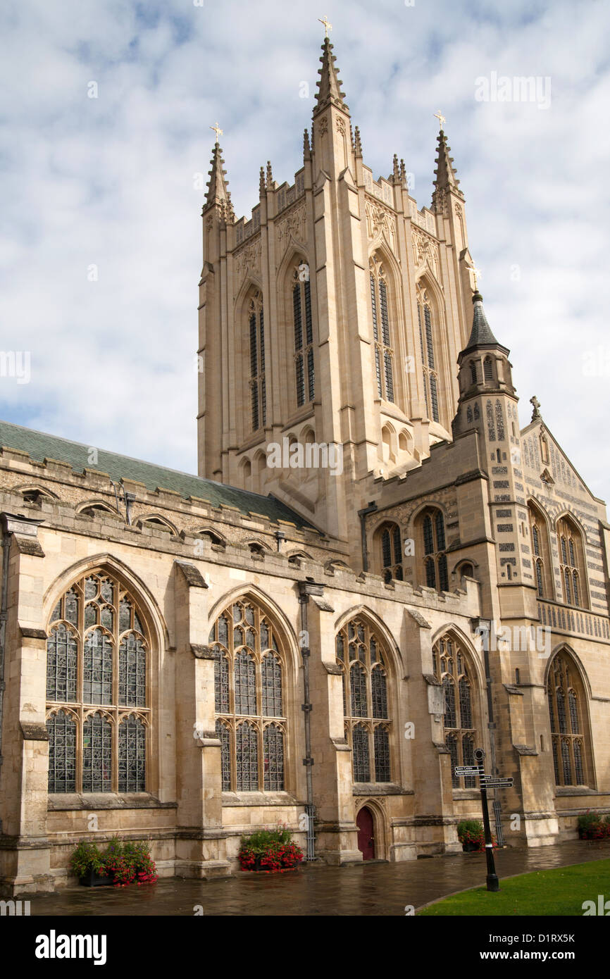 'St Edmundsbury Cathedral' Bury St Edmunds Banque D'Images