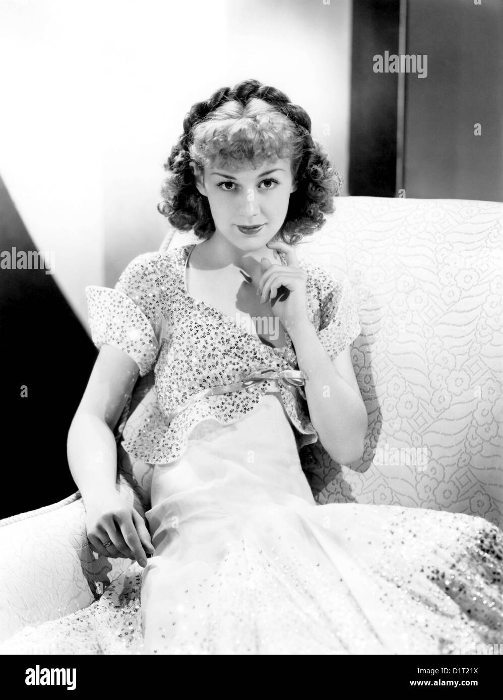 ANNE SHIRLEY (1918-1993) Actrice américaine Banque D'Images