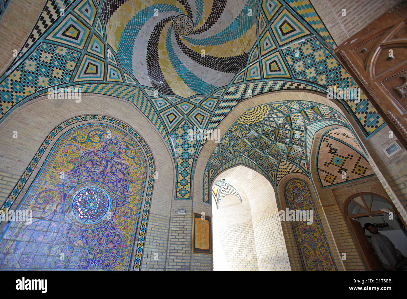 Imamzadeh Hossein Mausolée, Qazvin, en Iran Banque D'Images