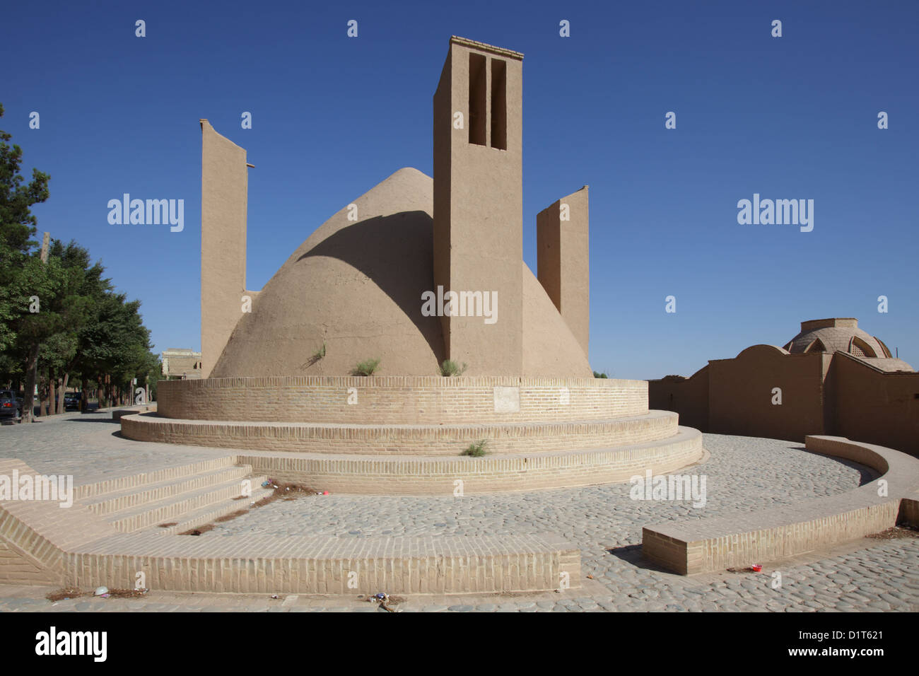 La maison de la glace qanat, Meybod, Iran Banque D'Images