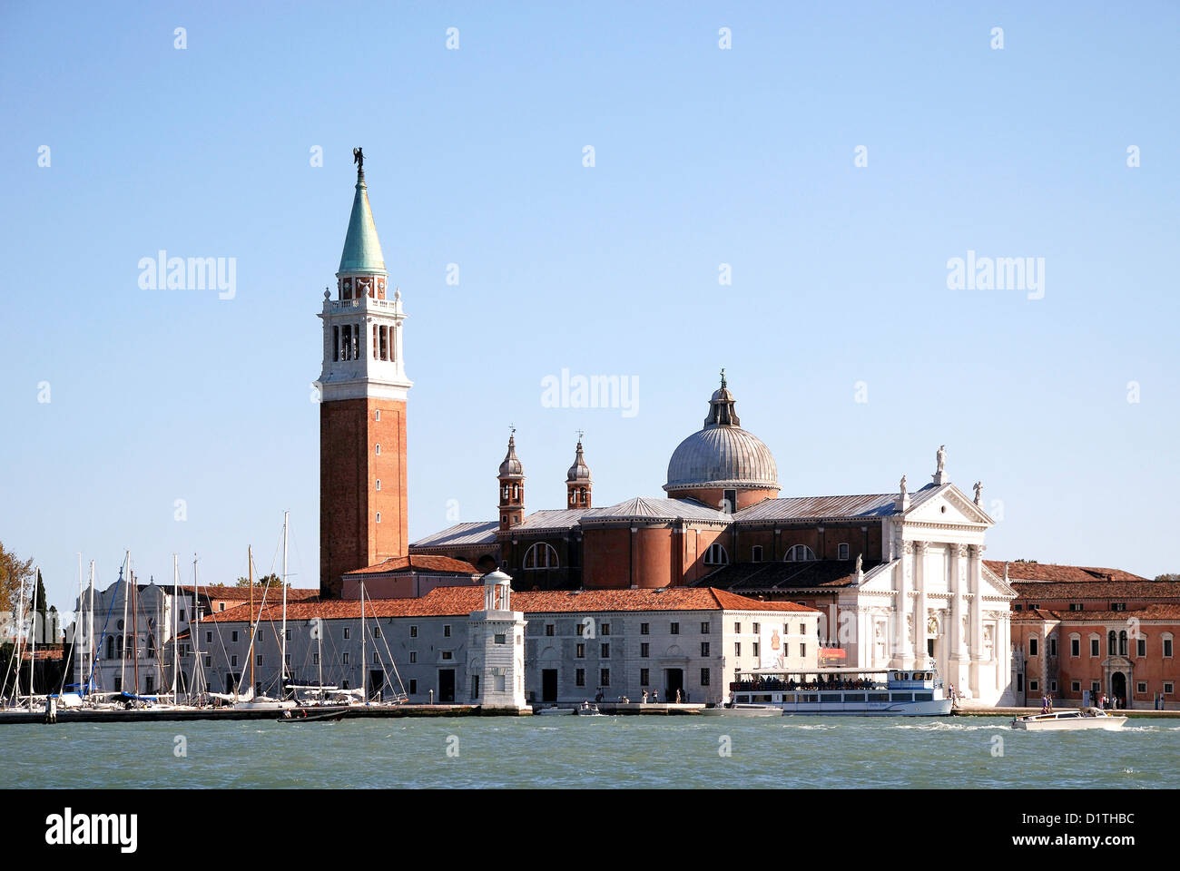 Église de San Giorgio Maggiore à Venise. Banque D'Images