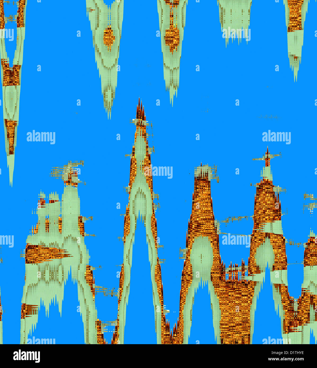 Modèle pour le papier peint Banque D'Images