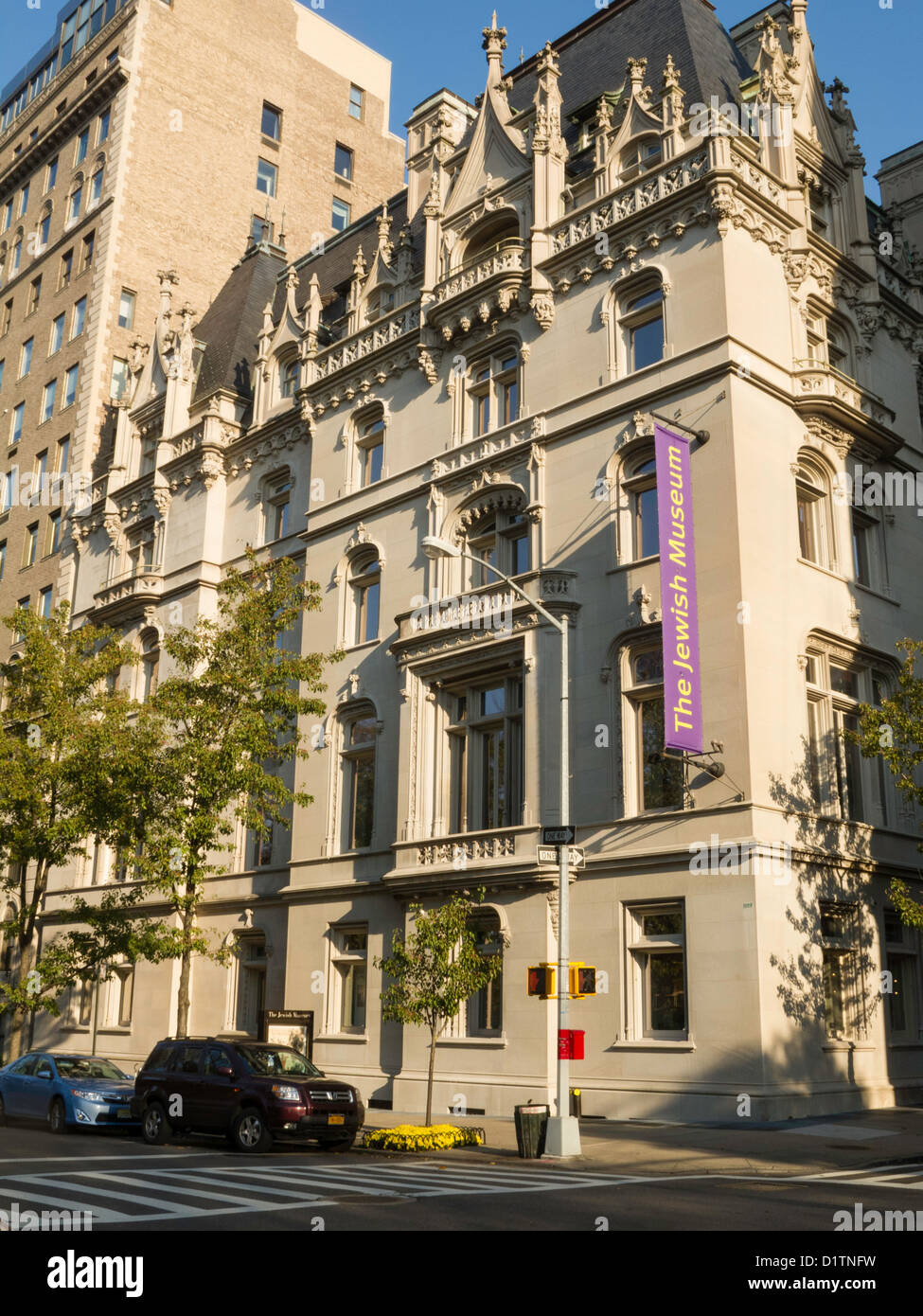 Le Musée Juif, le musée Mile, NYC Banque D'Images