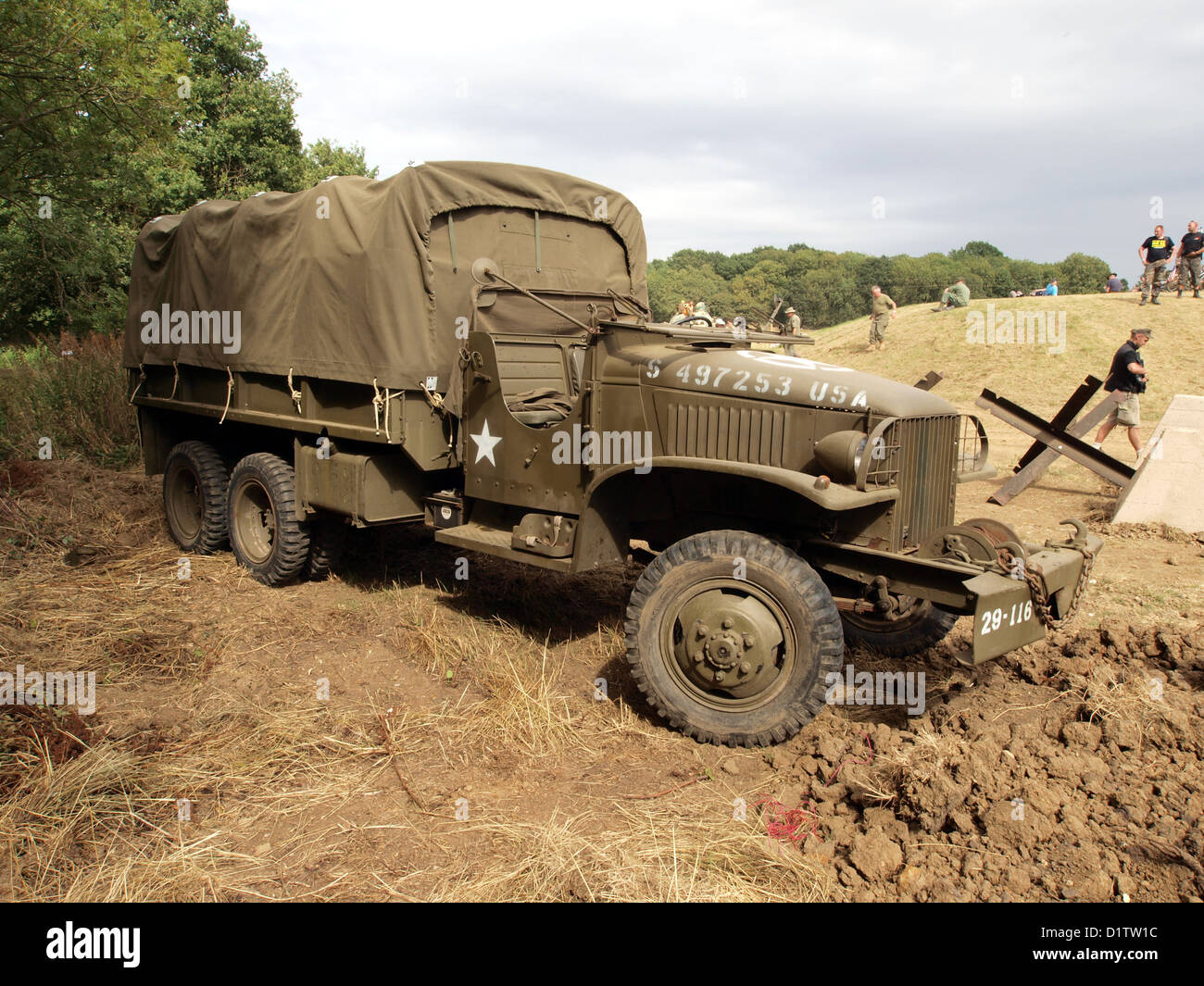 SOLIDO militaire WW2 camion GMC CCKW 353 ORLY RBFM de la 2