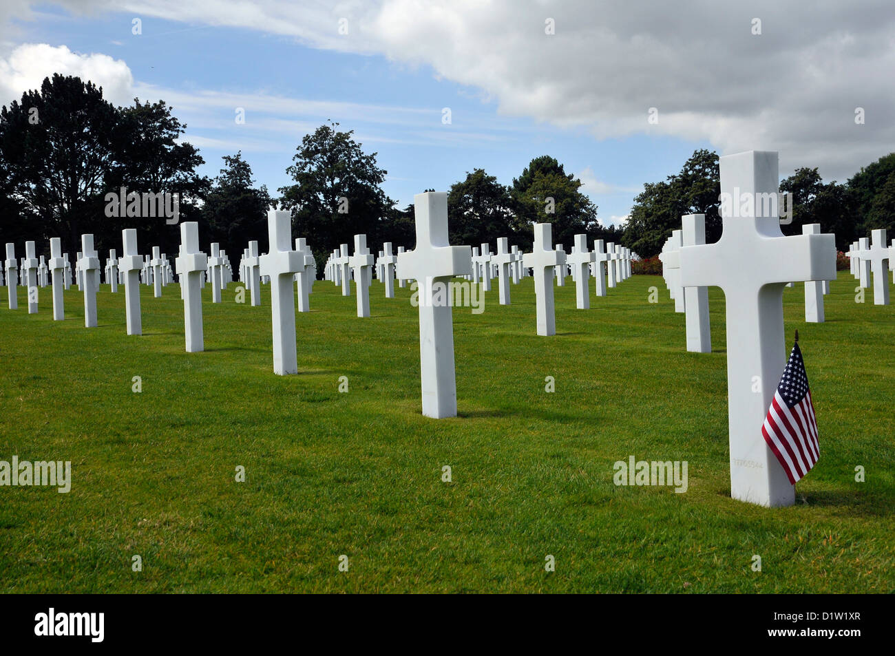 Le Normandy American Cemetery and Memorial,