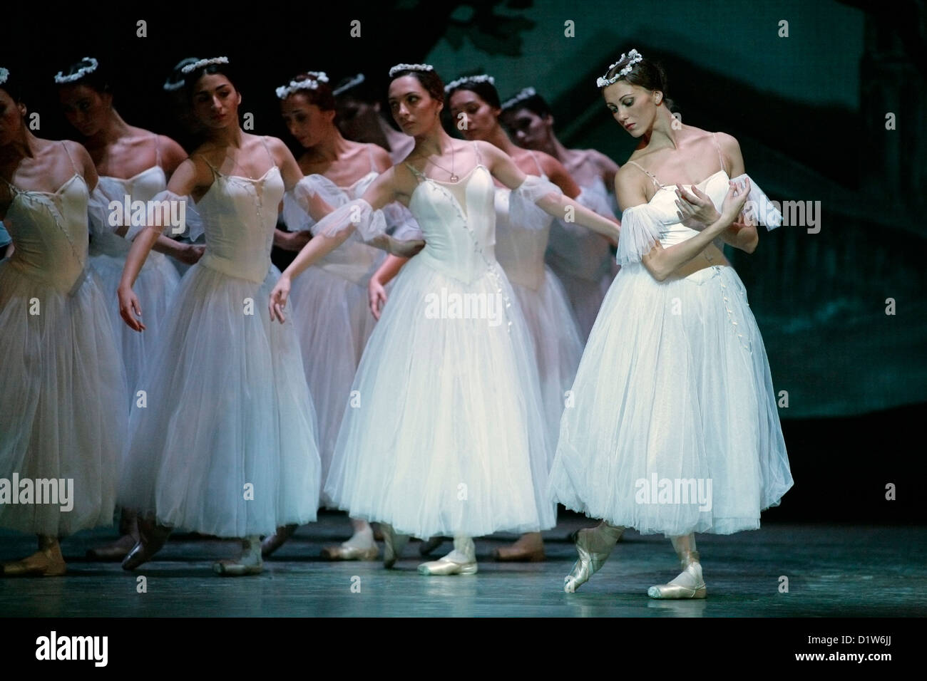 Ballet d'état de la Géorgie l'exécution de 'Giselle' à la Edinburgh Playhouse Banque D'Images