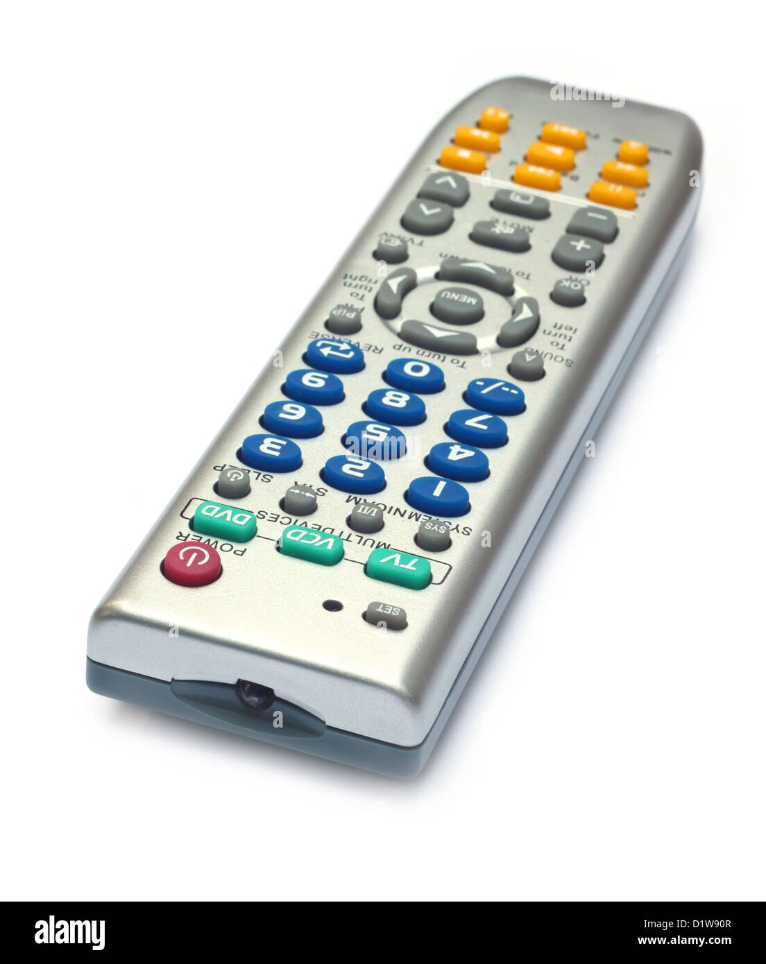 Dispositif de commande à distance de la télévision Banque D'Images