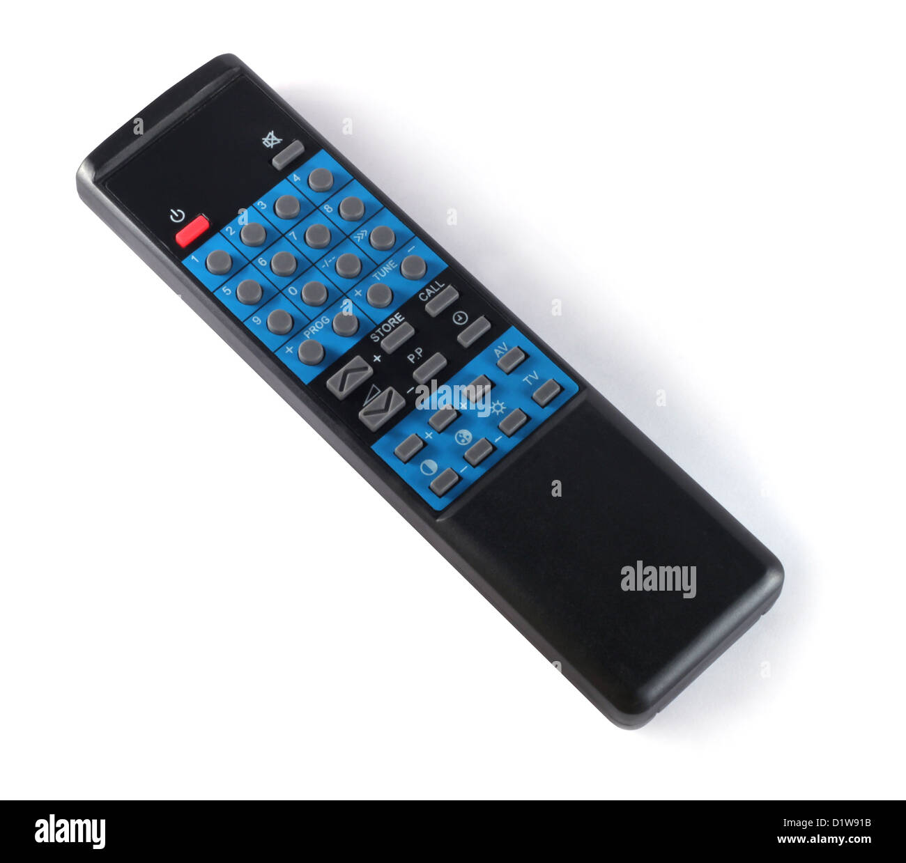 Dispositif de commande à distance de la télévision Banque D'Images
