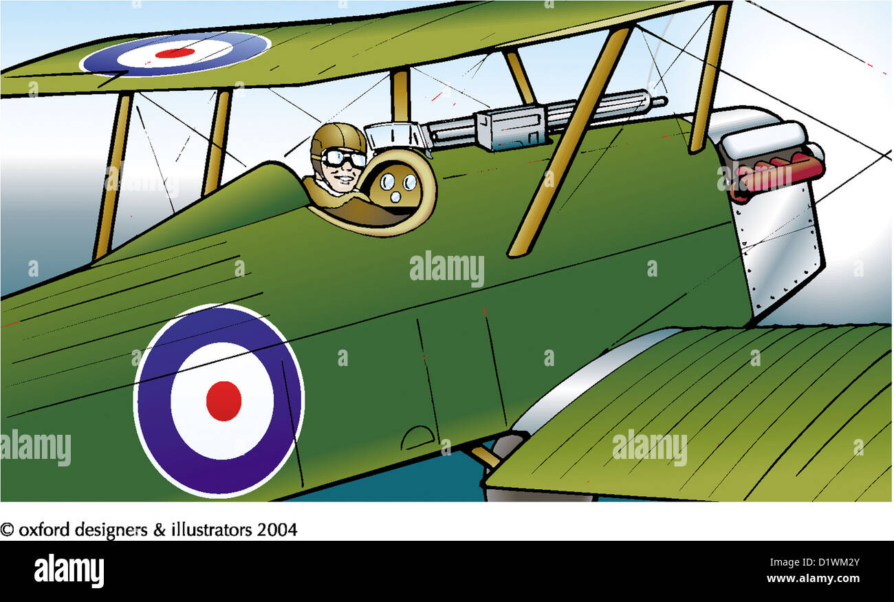 Sopwith Camel Banque D'Images