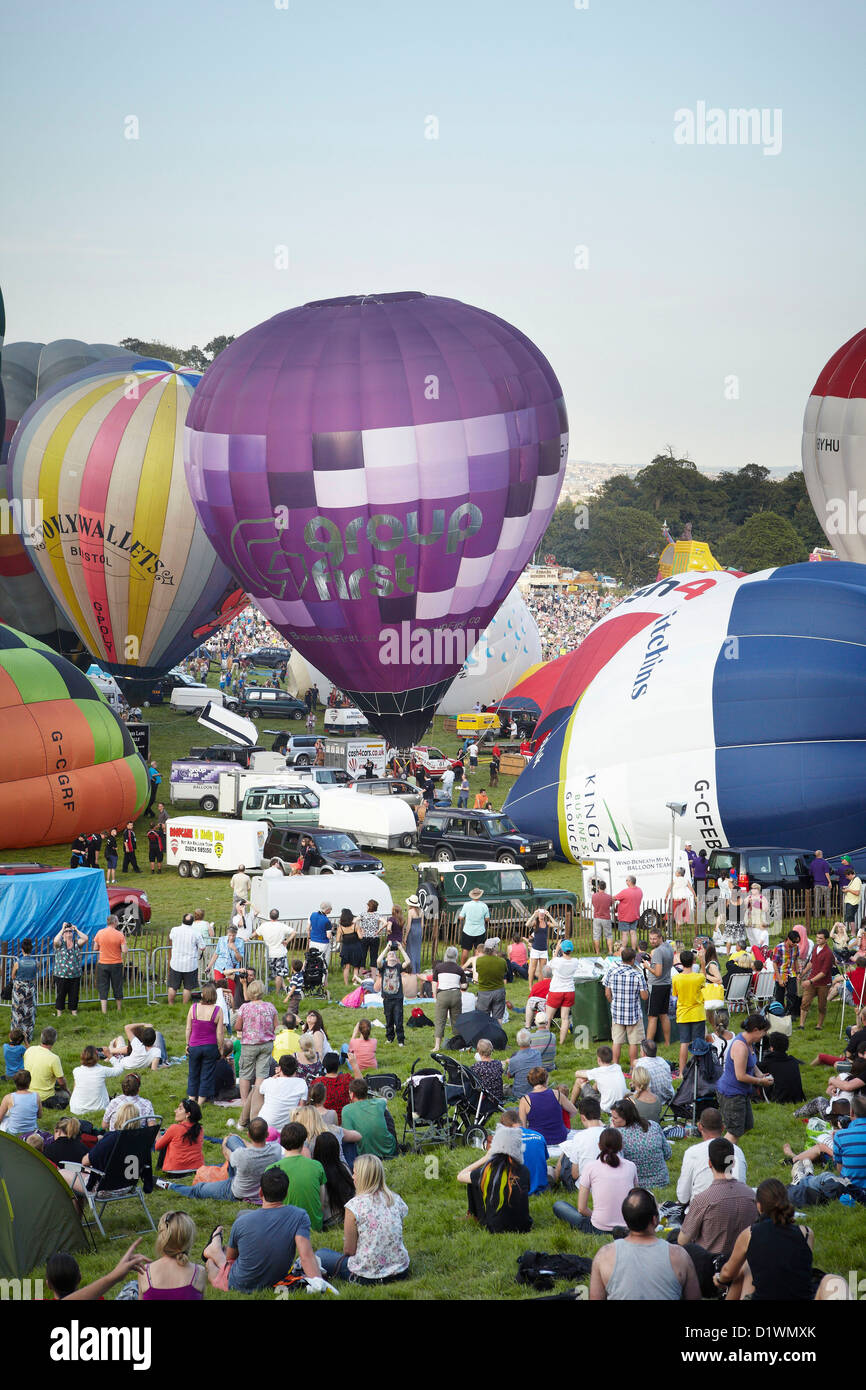 Bristol International Balloon Fiesta Banque D'Images