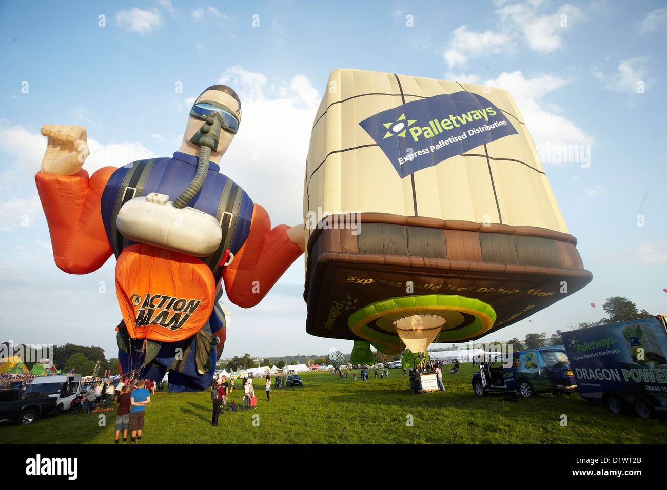 Bristol International Balloon Fiesta Banque D'Images