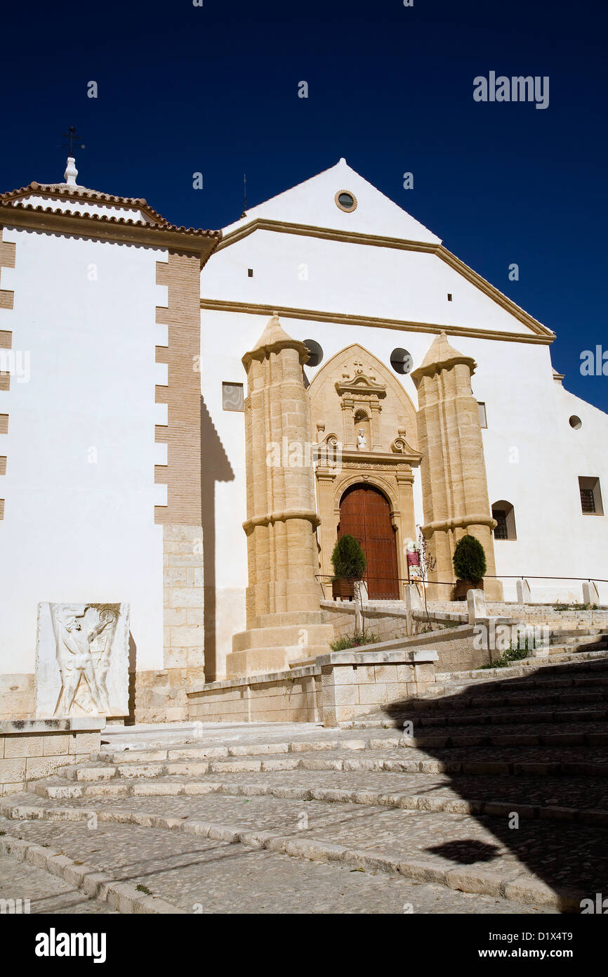 Église de San Sebastián Estepa Sevilla Andalousie Espagne Banque D'Images