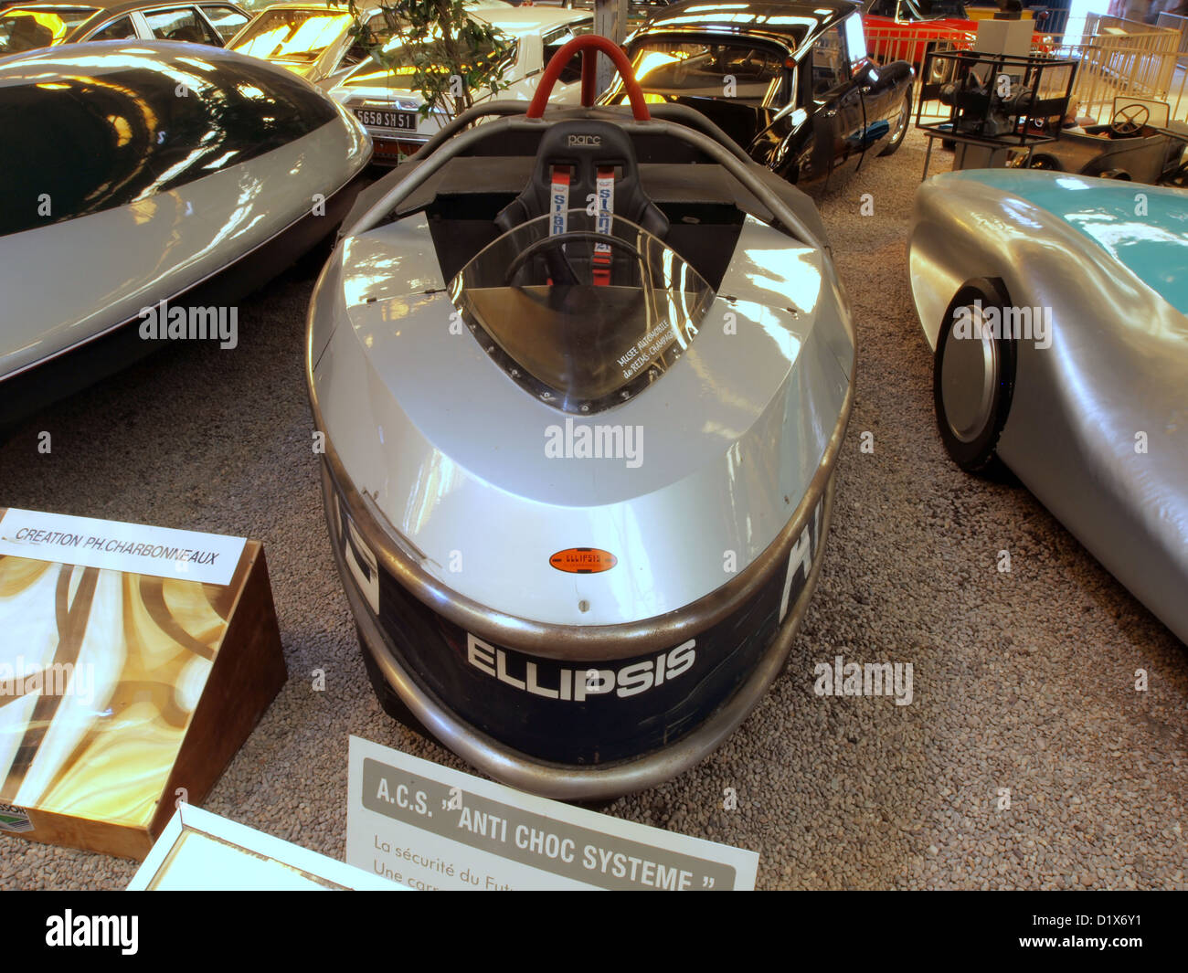 Musée Automobile Reims Champagne 1994 prototype de suspension No4 Banque D'Images