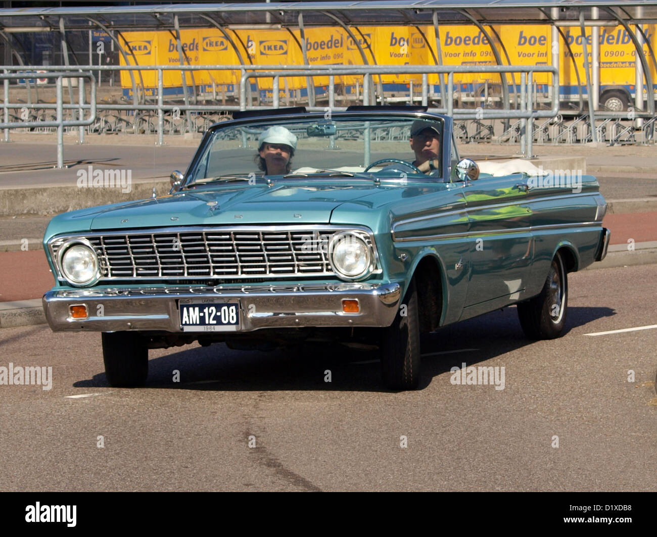 Classic Car Meeting Haarlem Ford falcon Banque D'Images