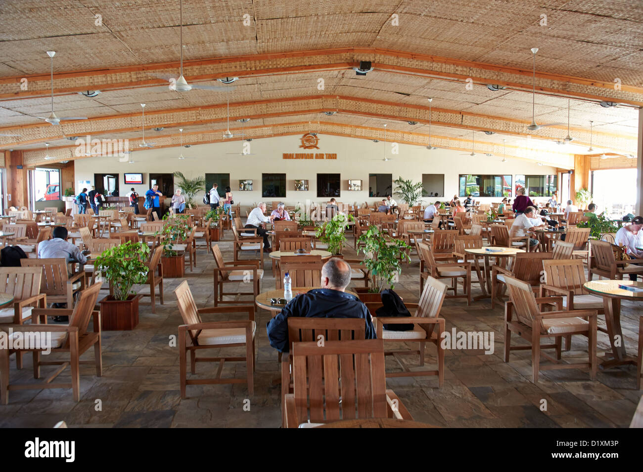 Maldivian Air Taxi hydroaérodrome, Maldives Banque D'Images