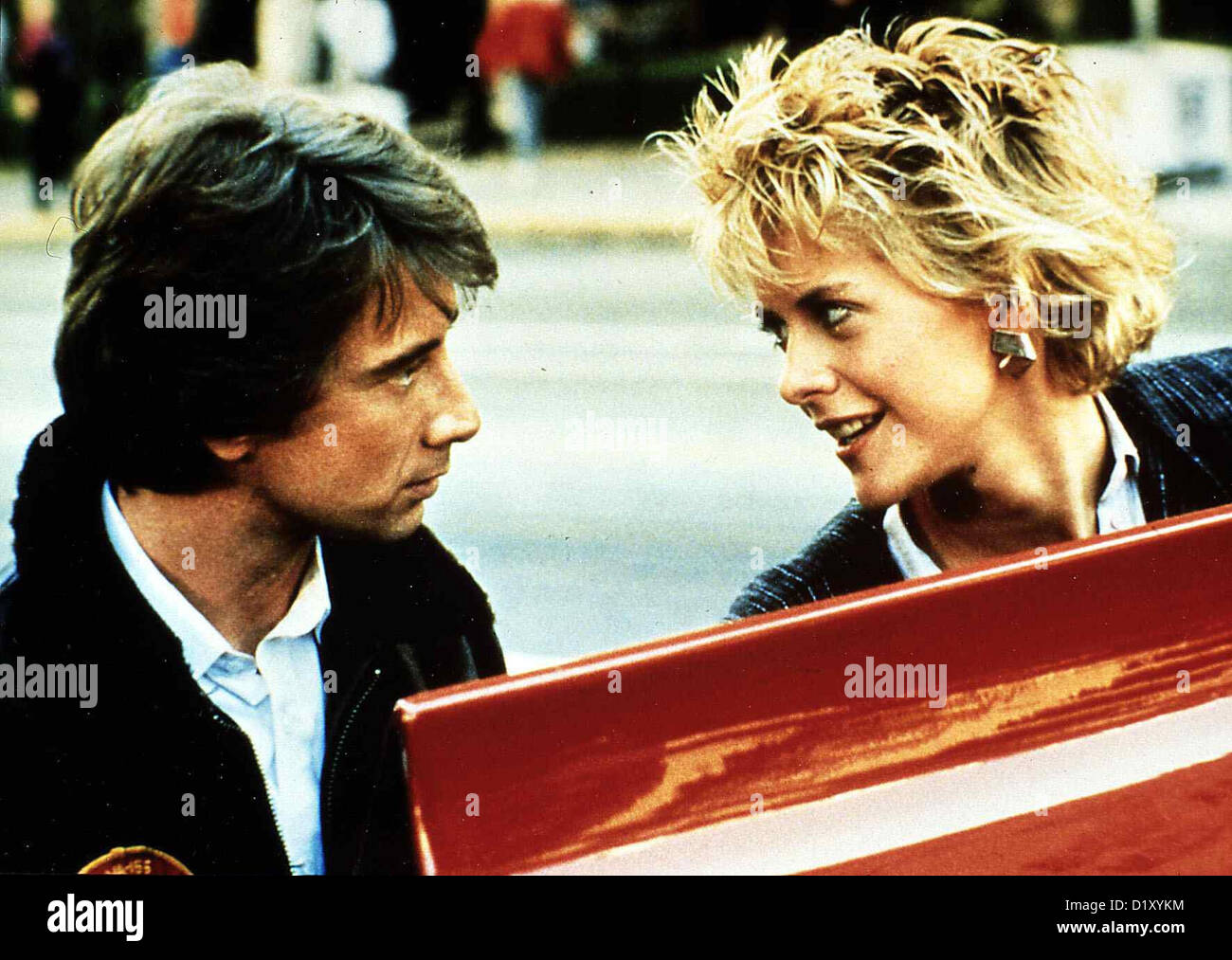 Die Reise Ins Ich Innerspace Martin Short, Meg Ryan Lydia (Meg Ryan) laesst Jack Putter (Martin Short) nicht mehr aus den Banque D'Images