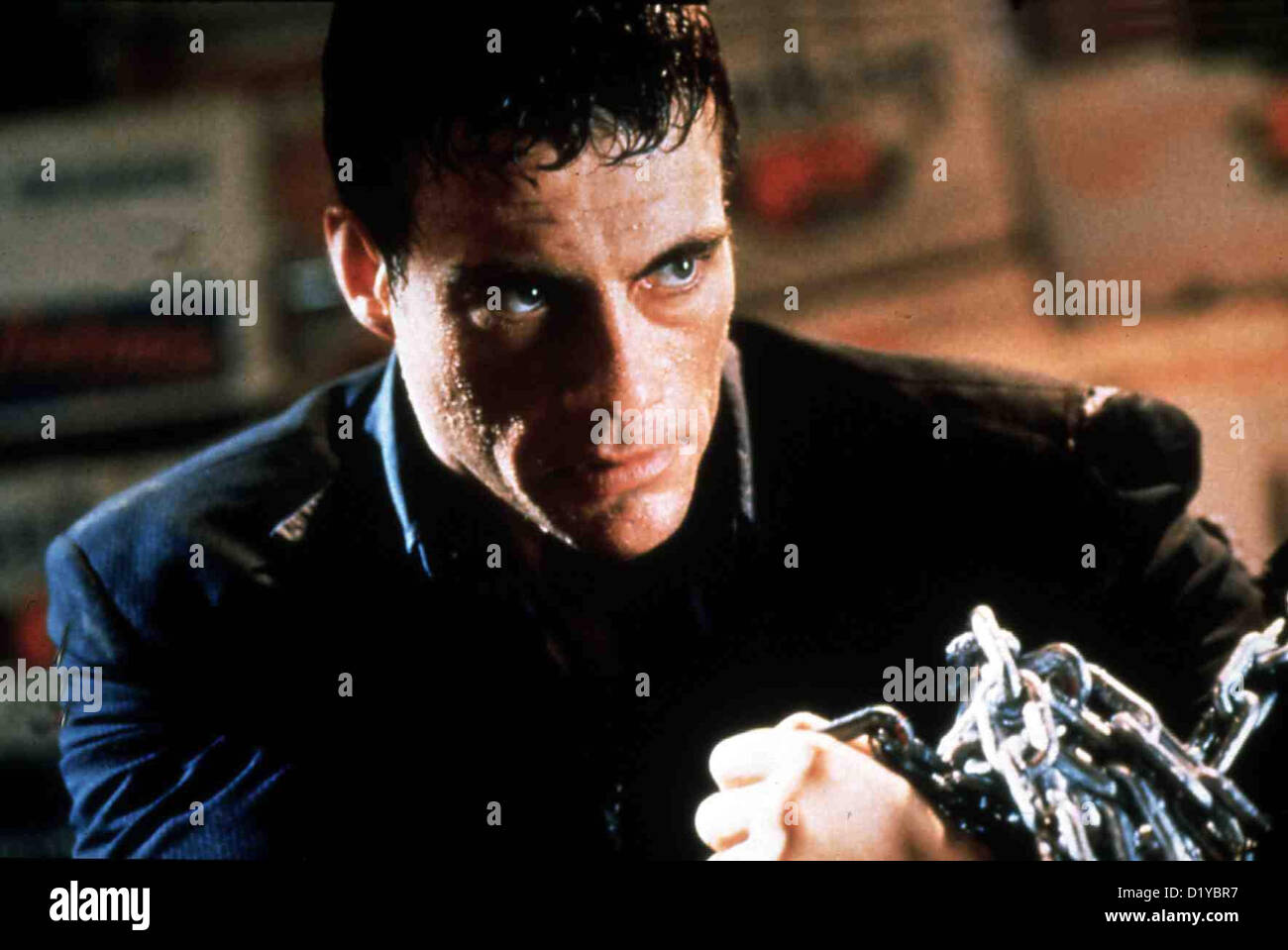 Knock Knock Off Off Marcus Ray (Jean-Claude Van Damme) *** légende locale *** 1998 Sony/TriStar Banque D'Images