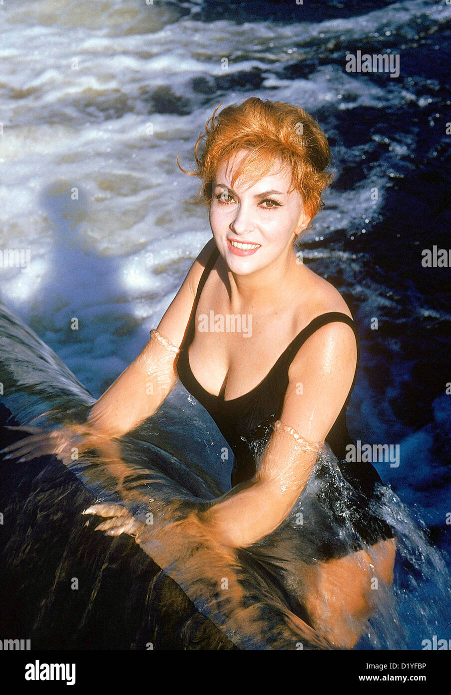 GINA LOLLOBRIGIDA actrice italienne de 1965 Banque D'Images