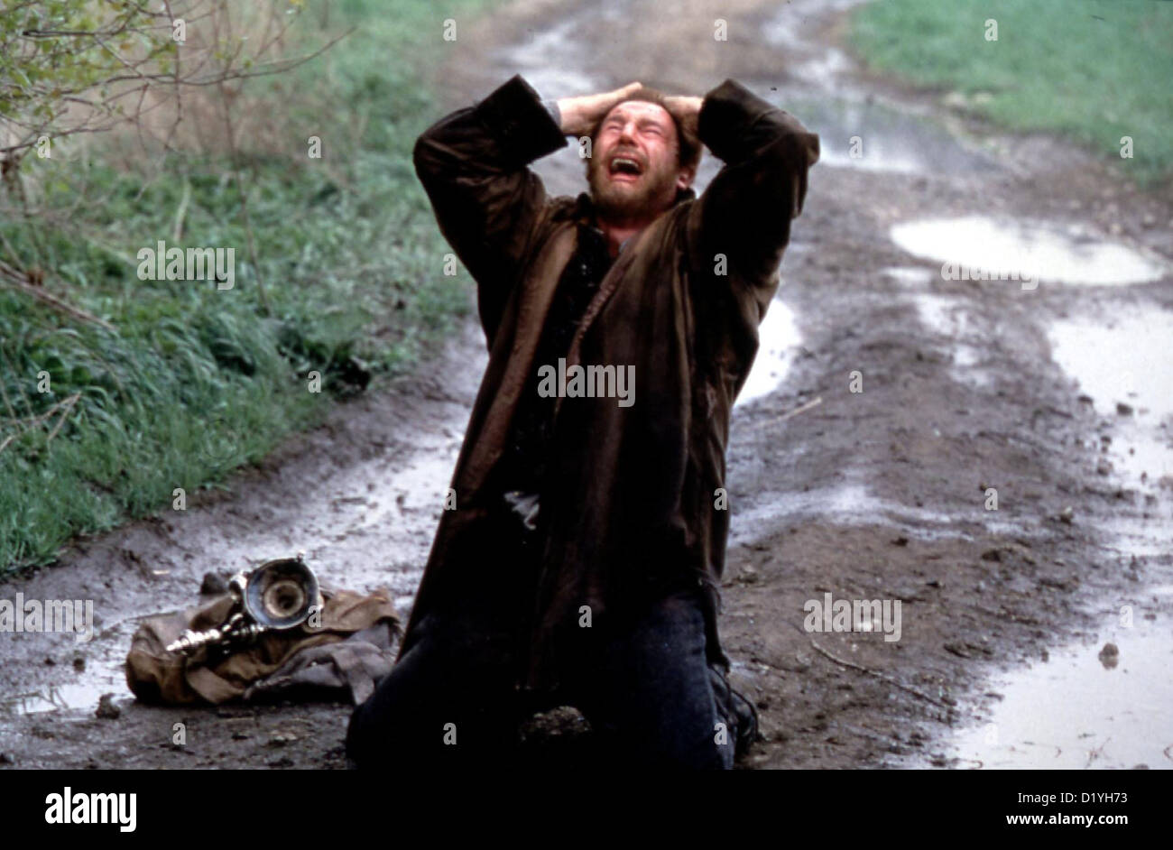 Les Miserables -- Liam Neeson durch die Guete Bischofs von gewinnt Jean Valjean (Liam Neeson) den Glauben und sich zurueck Banque D'Images