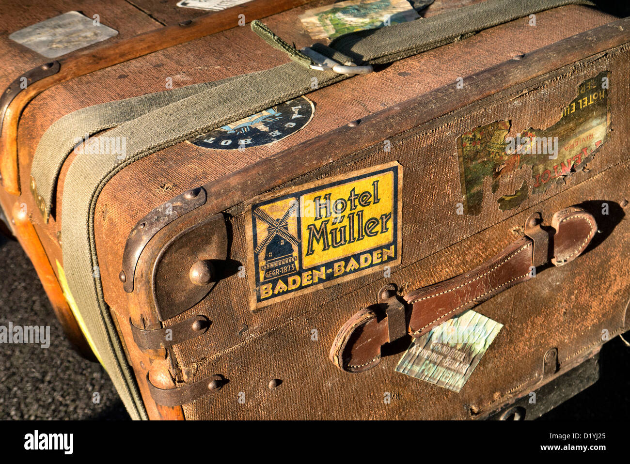 85x Bagage Autocollants valises étiquettes de Voyage Vintage rétro