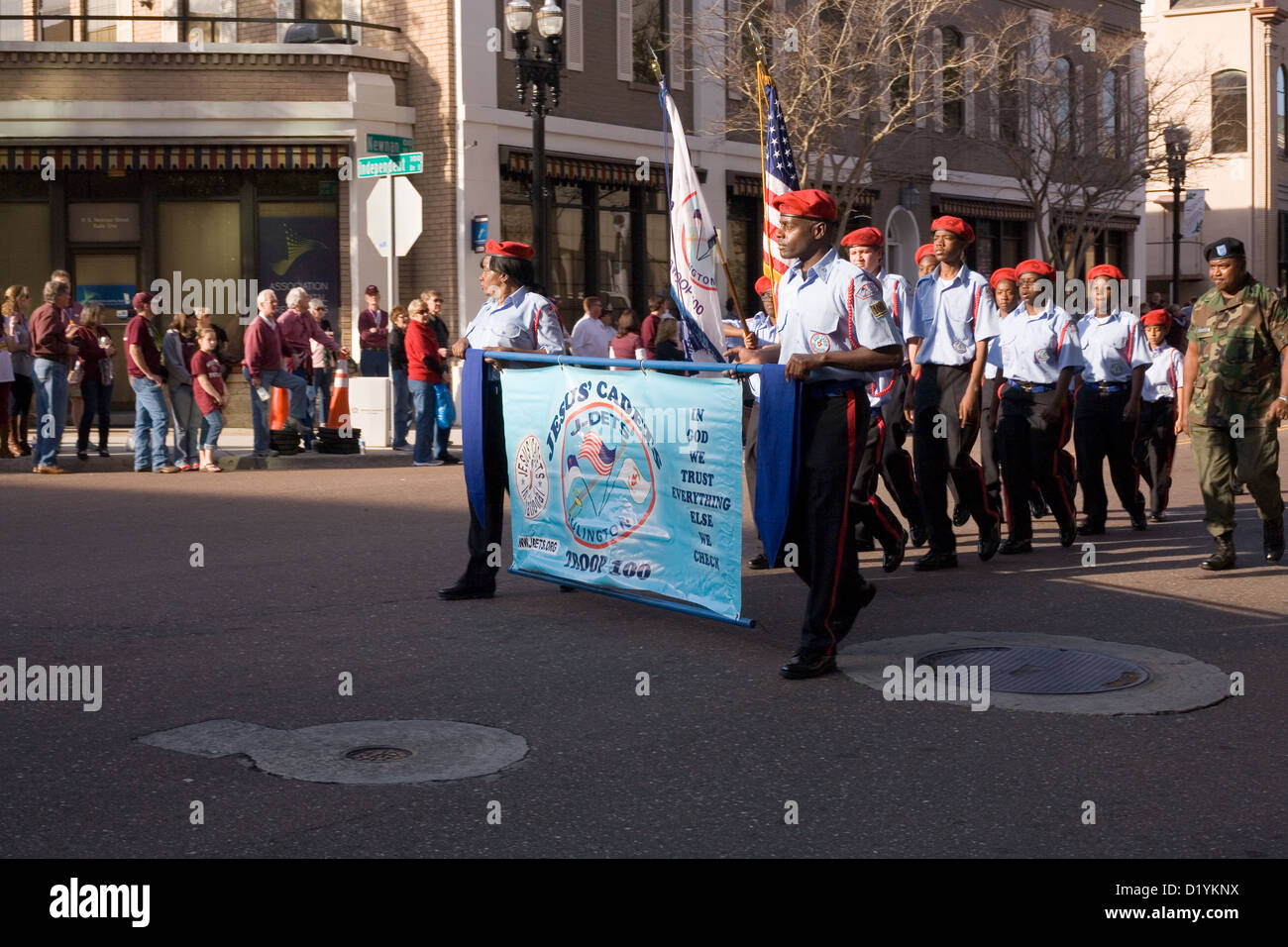 Gator Bowl Parade 2013 à Jacksonville en Floride - 31 Décembre 2012 Banque D'Images