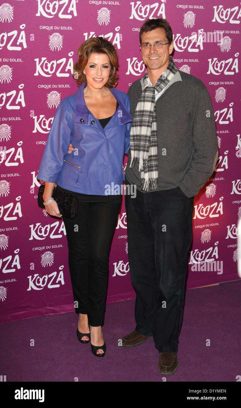 Natasha Kaplinsky au VIP Night pour le Cirque du Soleil, la nouvelle production "Kooza" au Royal Albert Hall, Londres - 8 janvier 2013 Photo par Keith Mayhew Banque D'Images