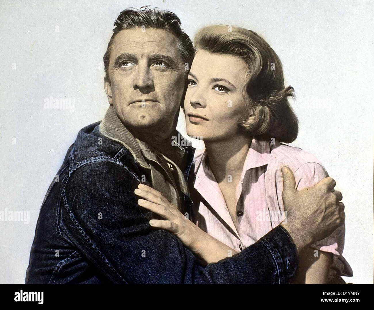 Einsam sind die Tapferen Lonely sont braves Kirk Douglas, Gena Rowlands international Mexique 1953 : Cowboy Jack Burns (Kirk Douglas) Banque D'Images