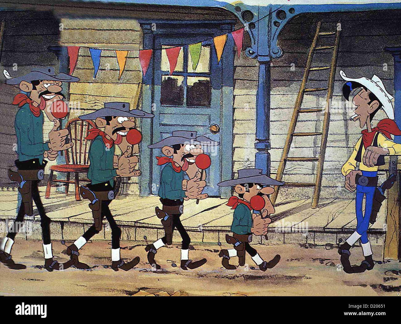 Lucky Luke - Sein Truc Groesster Lucky Luke - La ballade des Daltons